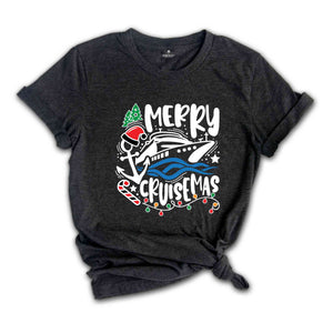 Merry Cruisemas Shirt, Christmas Cruise Shirt, Family Cruise Shirt, Christmas Trip Tee, Family Xmas Shirt, Christmas Vacation