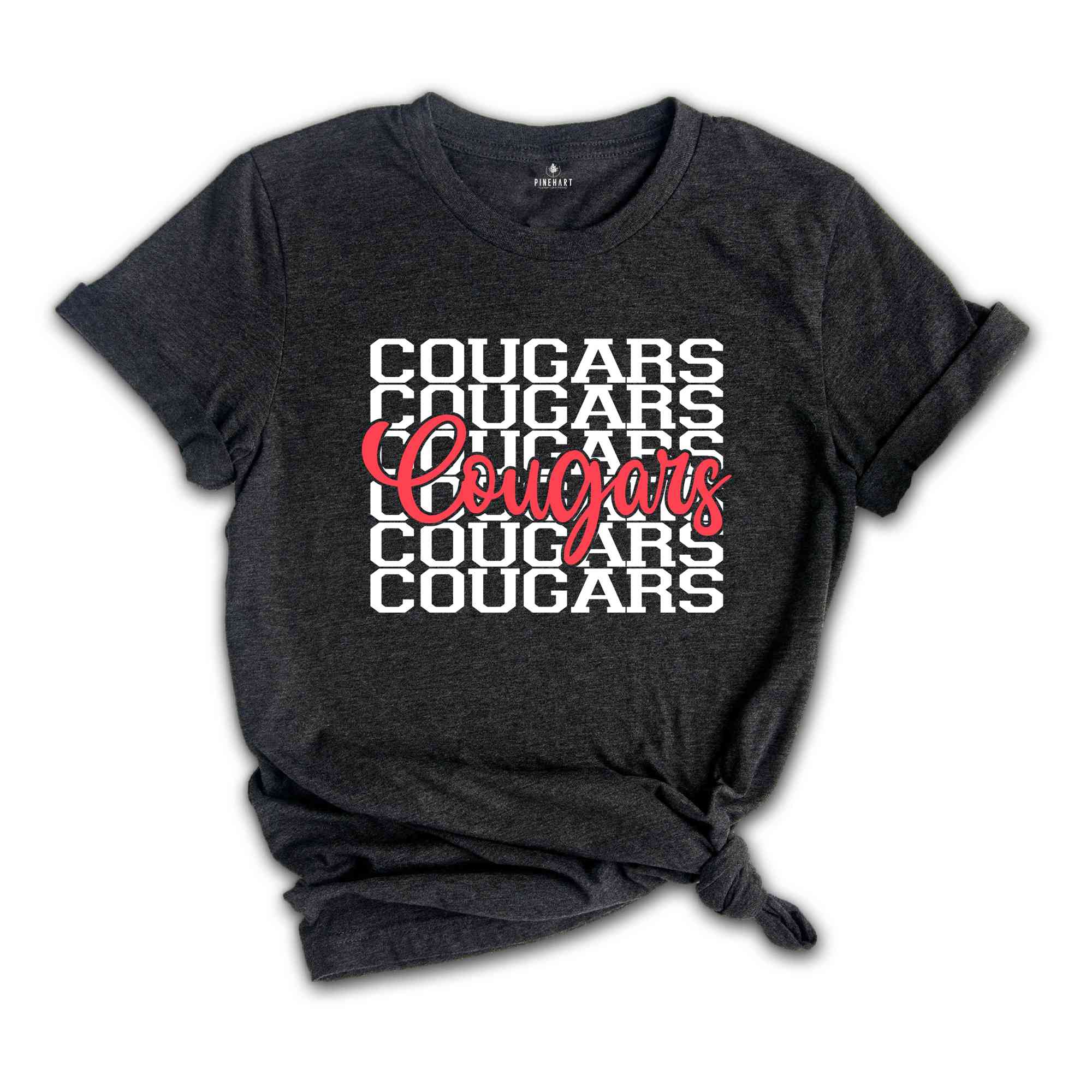 Cougars Shirt, Team Mascot Shirt, Cougars Team Shirt, Cougars Fan Shirt, Cougars School Shirt, Mom Shirt