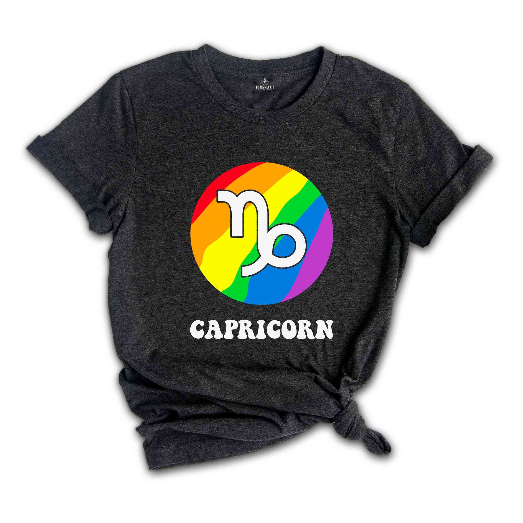 Capricorn LGBT Shirt, Zodiac Sign Shirt, Capricorn Birthday Shirt, LGBTQ Pride Shirt, Pride Month Shirt, Rainbow Shirt, Zodiac Tshirt