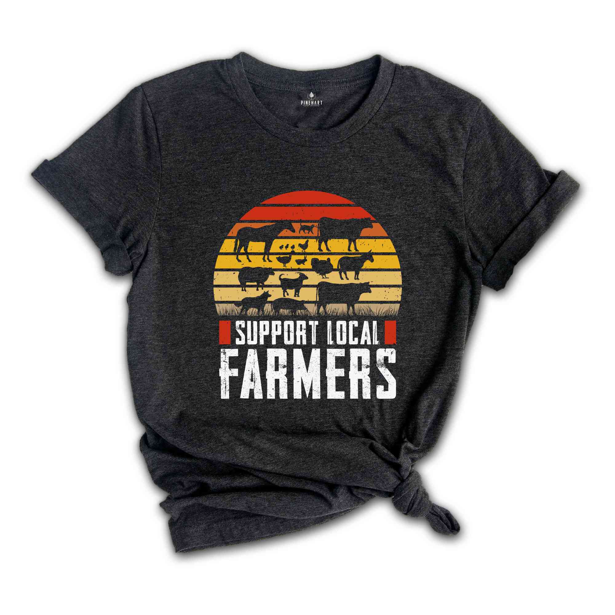 Support Local Farmers Shirt, Farm Shirt, Farmer Gift, Small Town, Farmer Shirt, Farm Life Shirt, Country Shirt, Farmers Support Tee