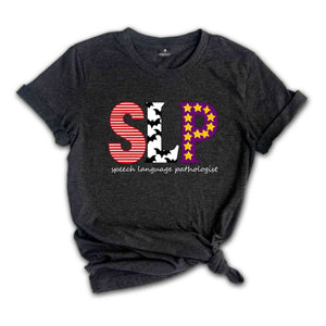 SLP Speech Therapist Halloween Shirt, Speech Language Pathologist Gift, Spooky Speech Therapist, Sign Language Shirt