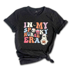 In My Spooky Nurse Era Shirt, Cute Nurse Shirt, Cute Halloween Shirt, Halloween Gift, Nurse Life Shirt, Nurse Gift, Nursing Shirt