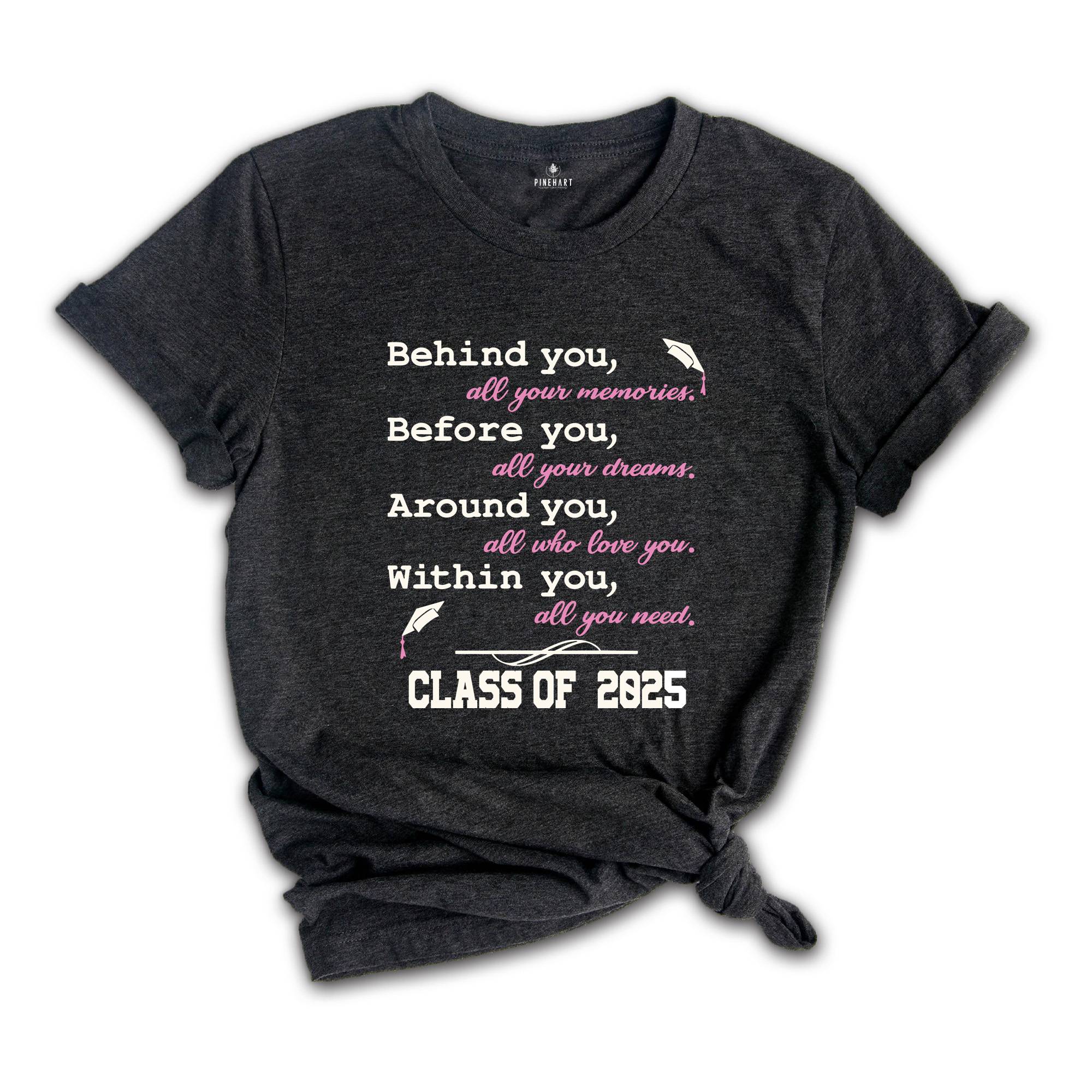 Graduation Saying Class of 2025, Senior 2025 Shirt, Class Of 2025 Shirt, Graduation T-Shirt, Graduation Party, Senior Squad