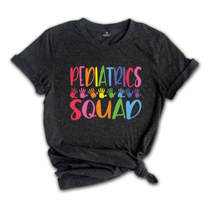 Pediatrics Squad Shirt, Child Life Specialist, Pediatric Shirt, Nursing School Shirt, School Nurse, Future Nurse, Pediatrics Shirt