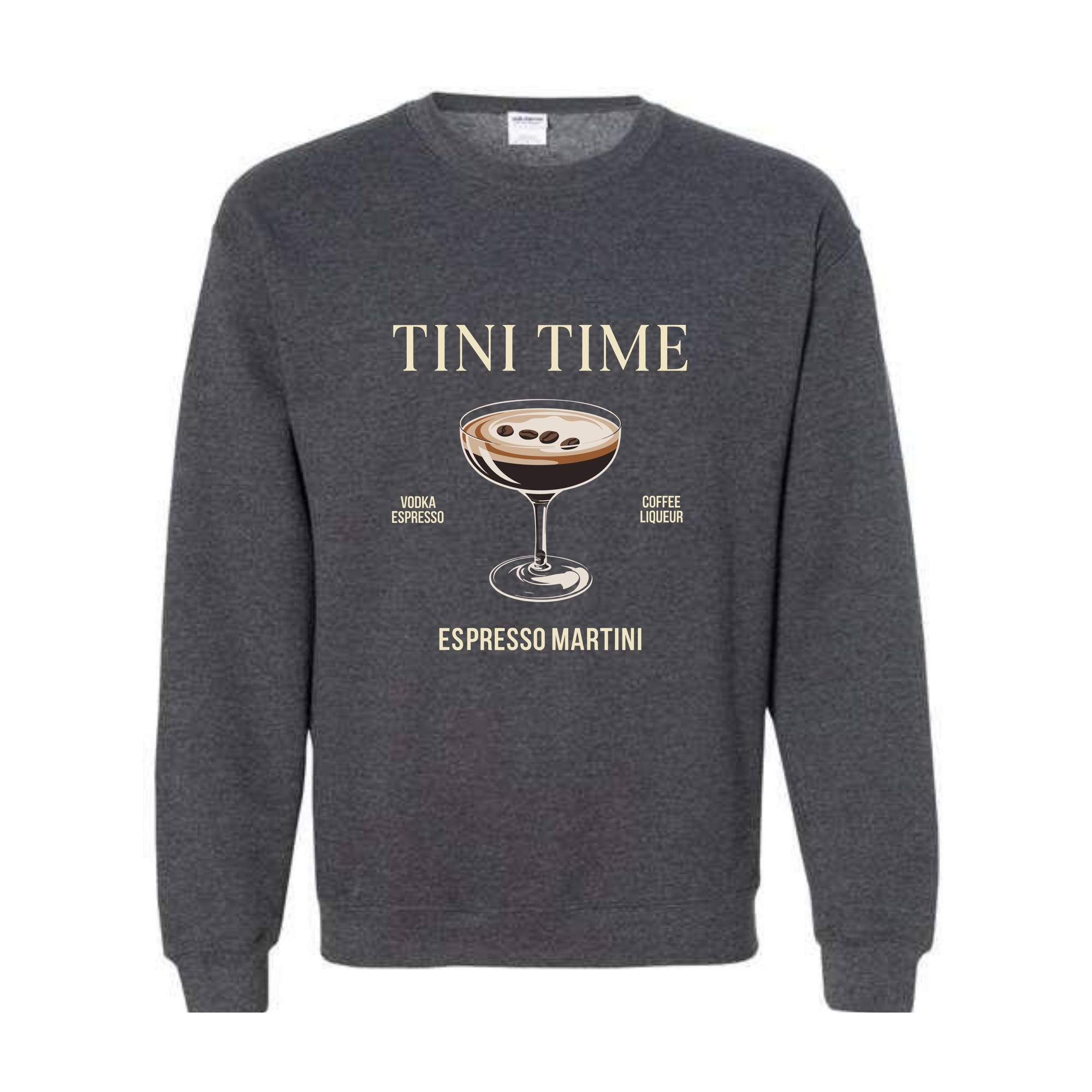 Tini Time Espresso Martini Shirt, Espresso Shirt, Espresso Martinis Shirt, Martini Shirt, Martini Lover Gift, Coffee Lover Shirt