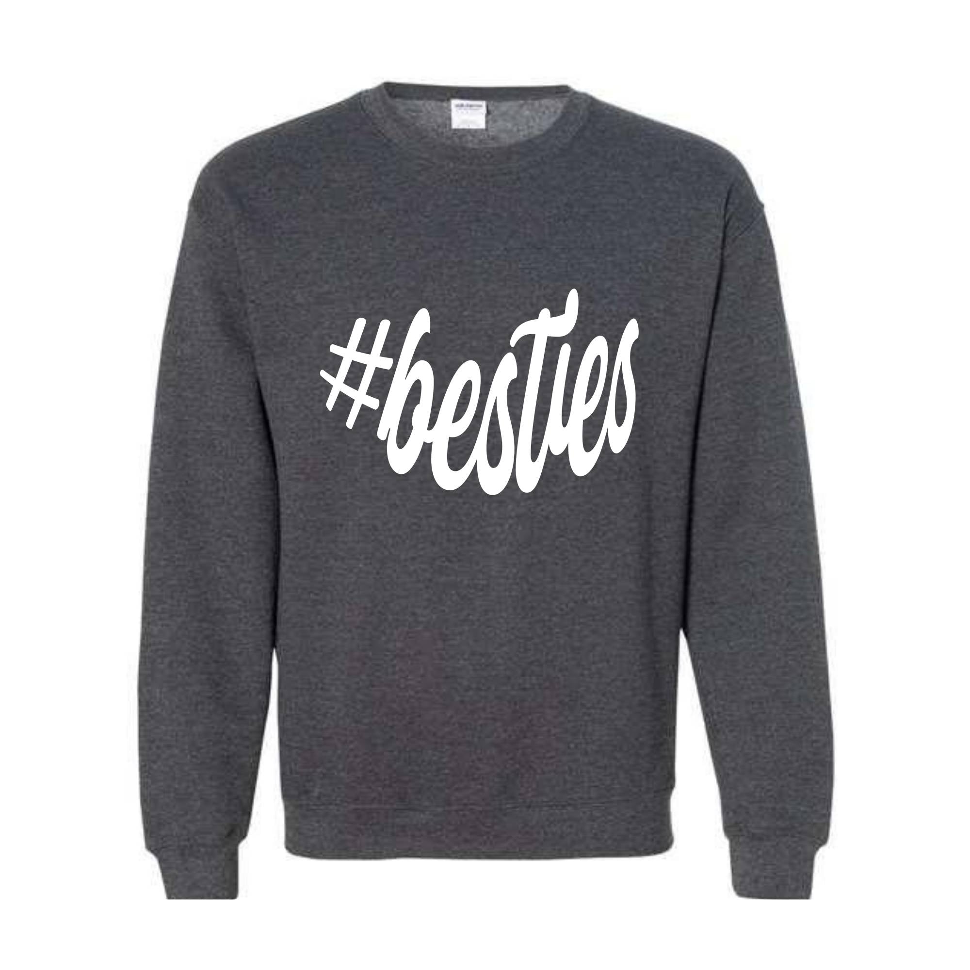 Custom Besties Sweatshirt, Custom Best Friend Gift, Girl's Personalized Besties Shirt, BFF Gifts For Women, Best Friend Birthday Gift