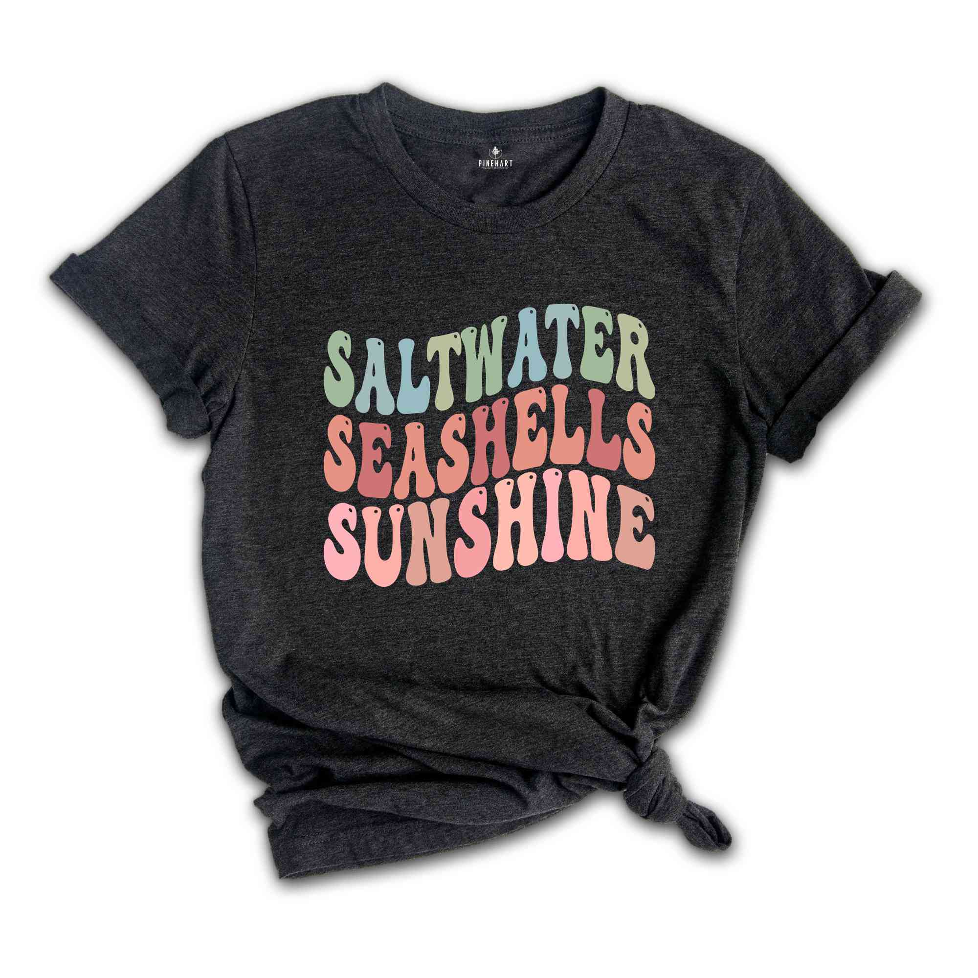 Saltwater Seashells Sunshine Shirt, Summer Shirt, Vacation Shirt, Beach Shirt, Summer Shirt, Vacation Mode Shirt, Sunshine Shir