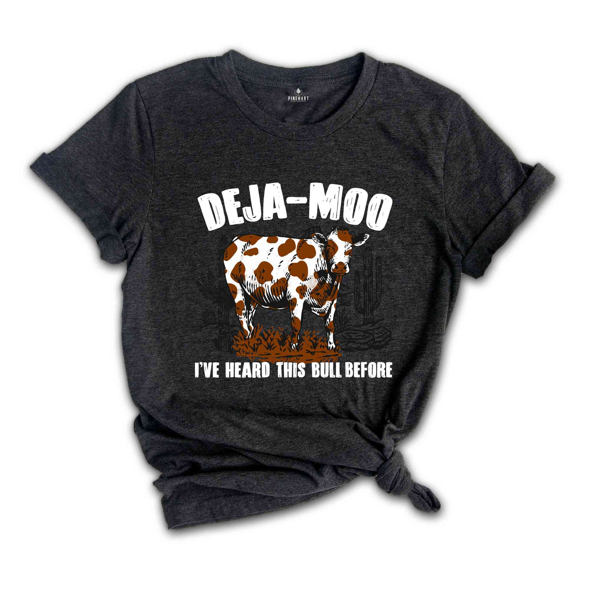 Deja Moo I Ve Heard This Bull Before Shirt, Western Cow T-Shirt, Western Shirt, Retro Bull Shirt, Cow Shirt, Funny Bull Shirt