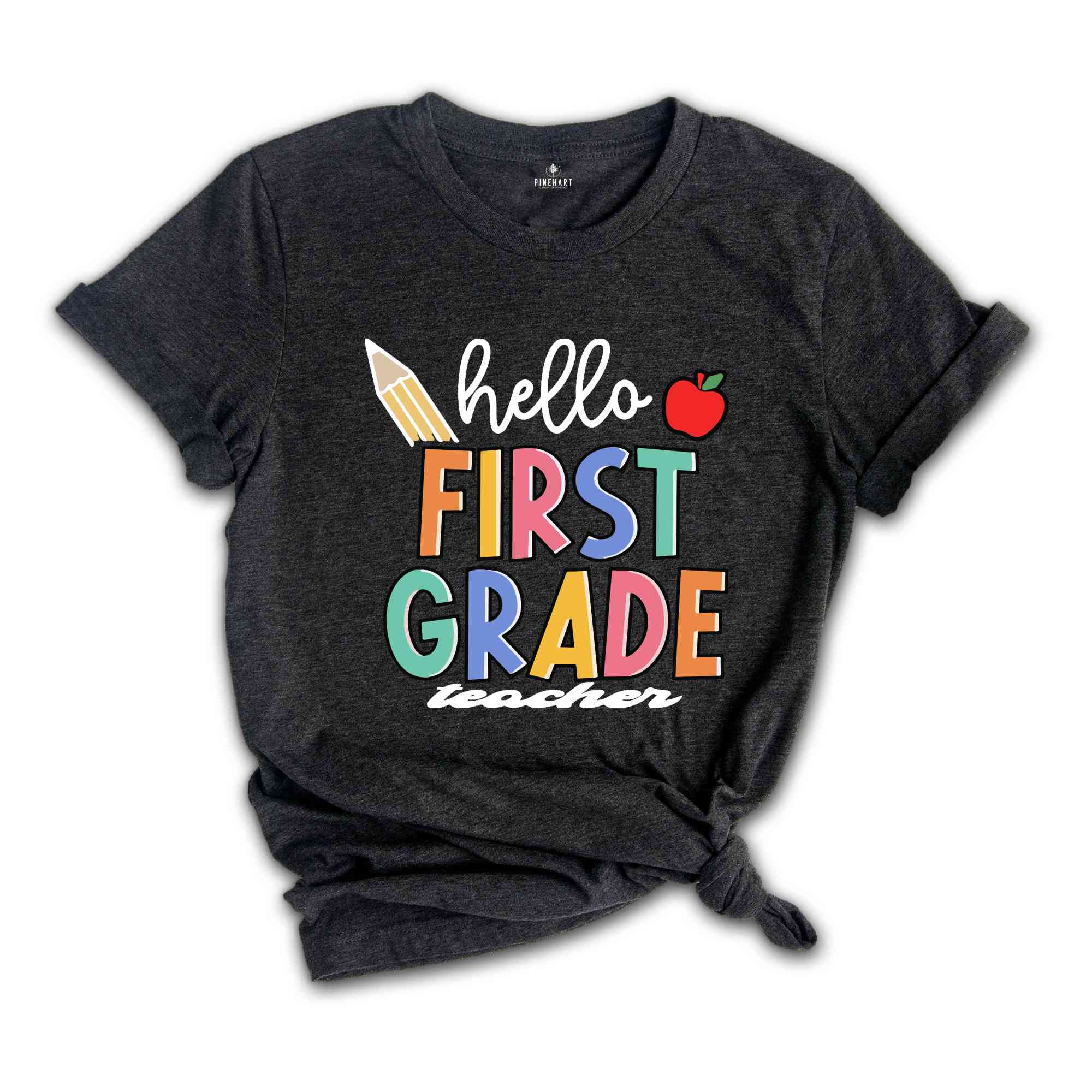 Guiding Bright Minds, First Grade Teacher Shirt