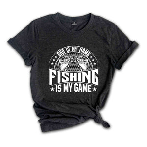 Funny Dad T-Shirt, Fisherman Dad Graphic Tees, Fathers Day Gift, Gift from Son, Fishing Gifts for Men, Papa Shirts, Dad Birthday Gift