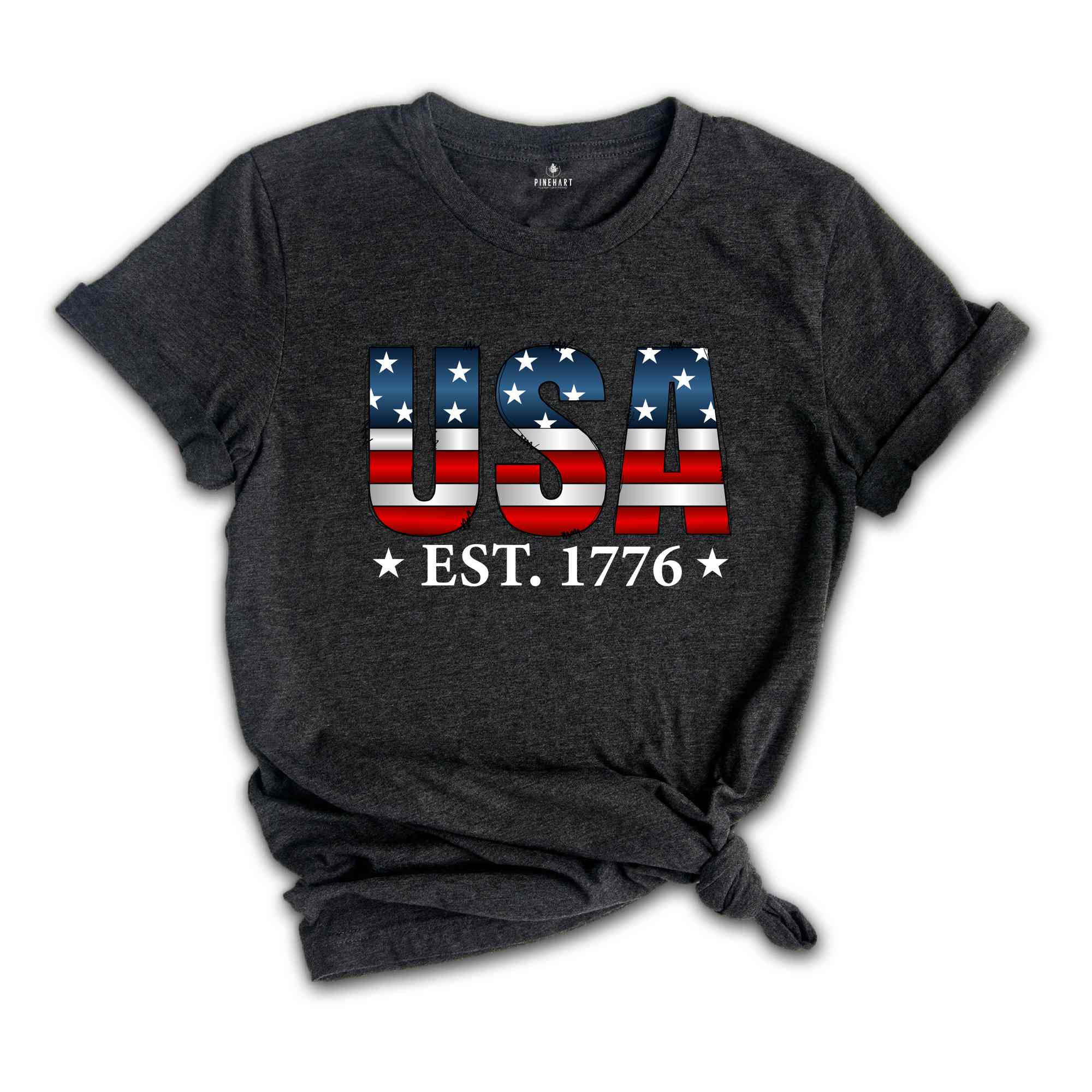 Usa Est.1776 Shirt, Patriotic Shirt, Independence Day Shirt, 4th Of July Shirt, Retro America Shirt, America Lover Tee