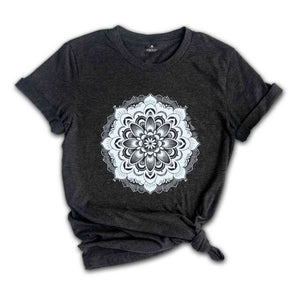 Vintage Mandala Shirt, Mandala lover Shirt, Yoga Lover gift, spiritual shirt for women, Hippie Shirt, Mom Shirt