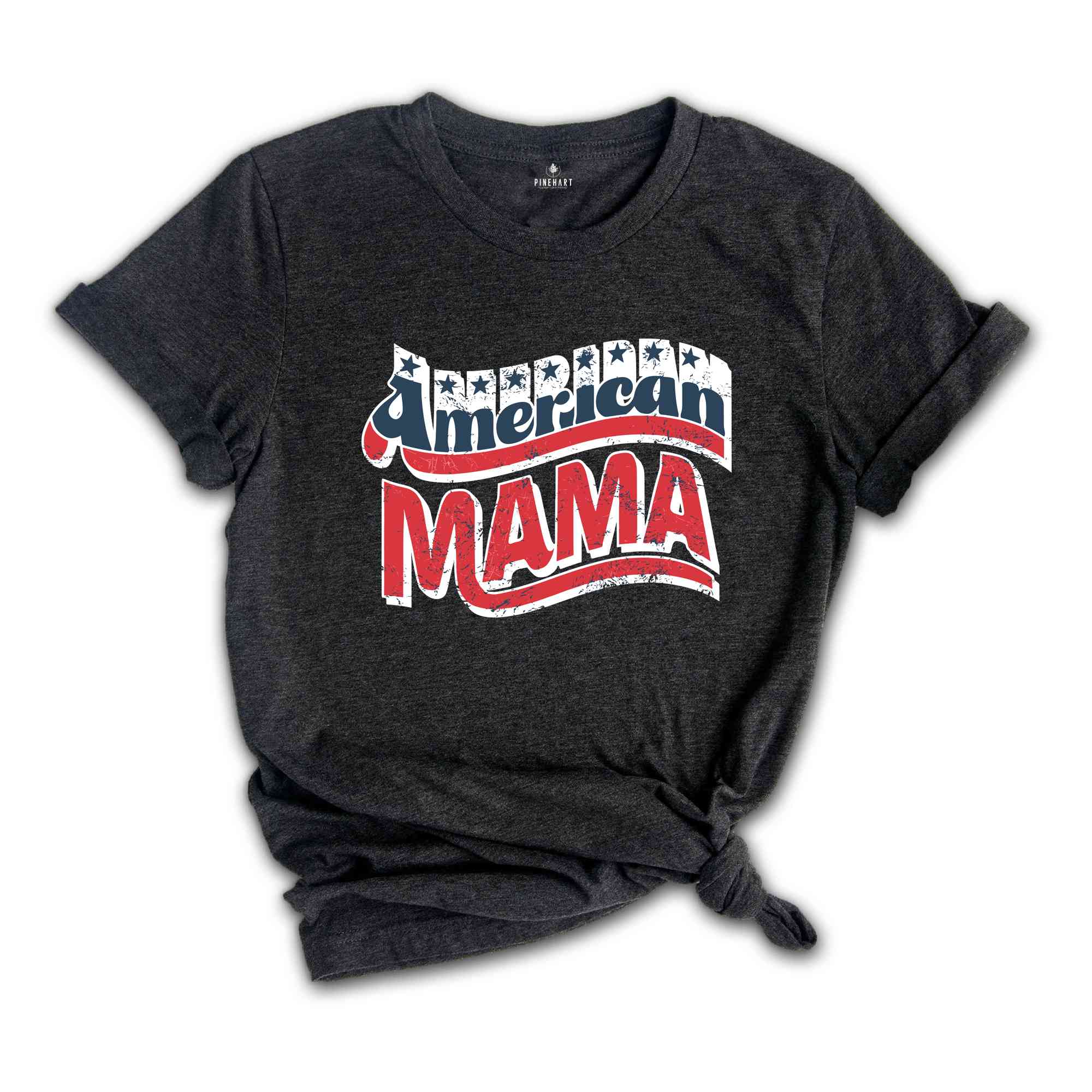 Retro American Mama Shirt, 4th Of July Shirt, Retro American Mama Shirt, Red White and Blue Shirt, Independence Day Tee