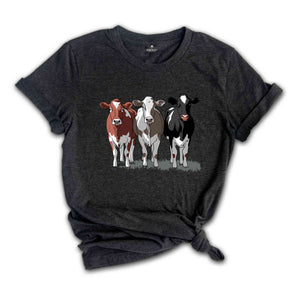 Cows Shirt, Western Shirt, Cow Lover Shirt, Funny Cow Shirt, Farm Lover Shirts, Farm Animal Shirt, Animal Lover Shirt