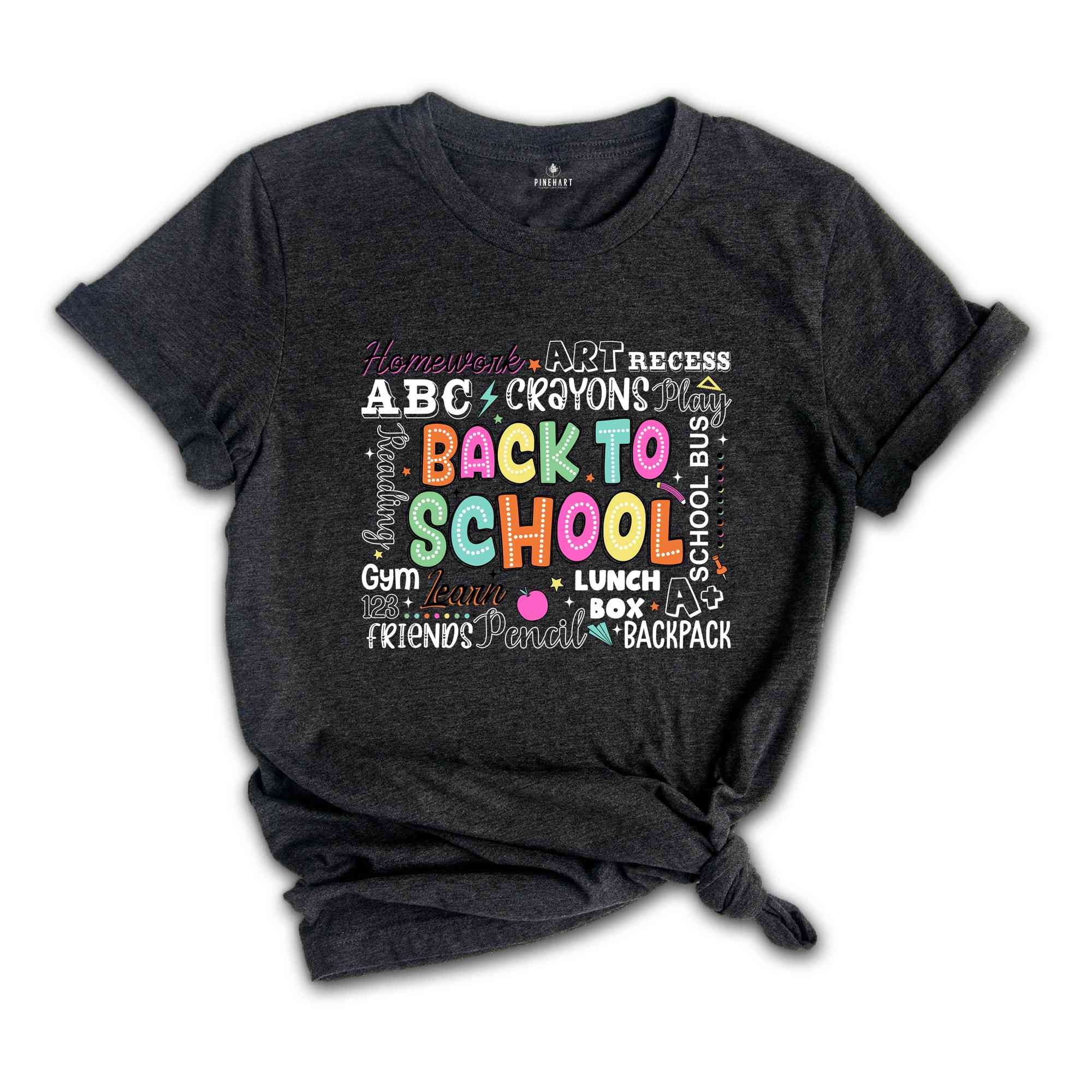 Back to School Shirt, First Day of School Shirt Teacher Shirts, Teacher Gifts Kindergarten Teacher Shirt, Lunch Box Shirt