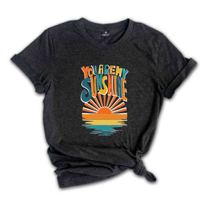 You Are My Sunshine Shirt, Retro Beach Vibes Tee, Sun Rays Shirt, Vintage 90s Beach Shirt, Retro Summer Time