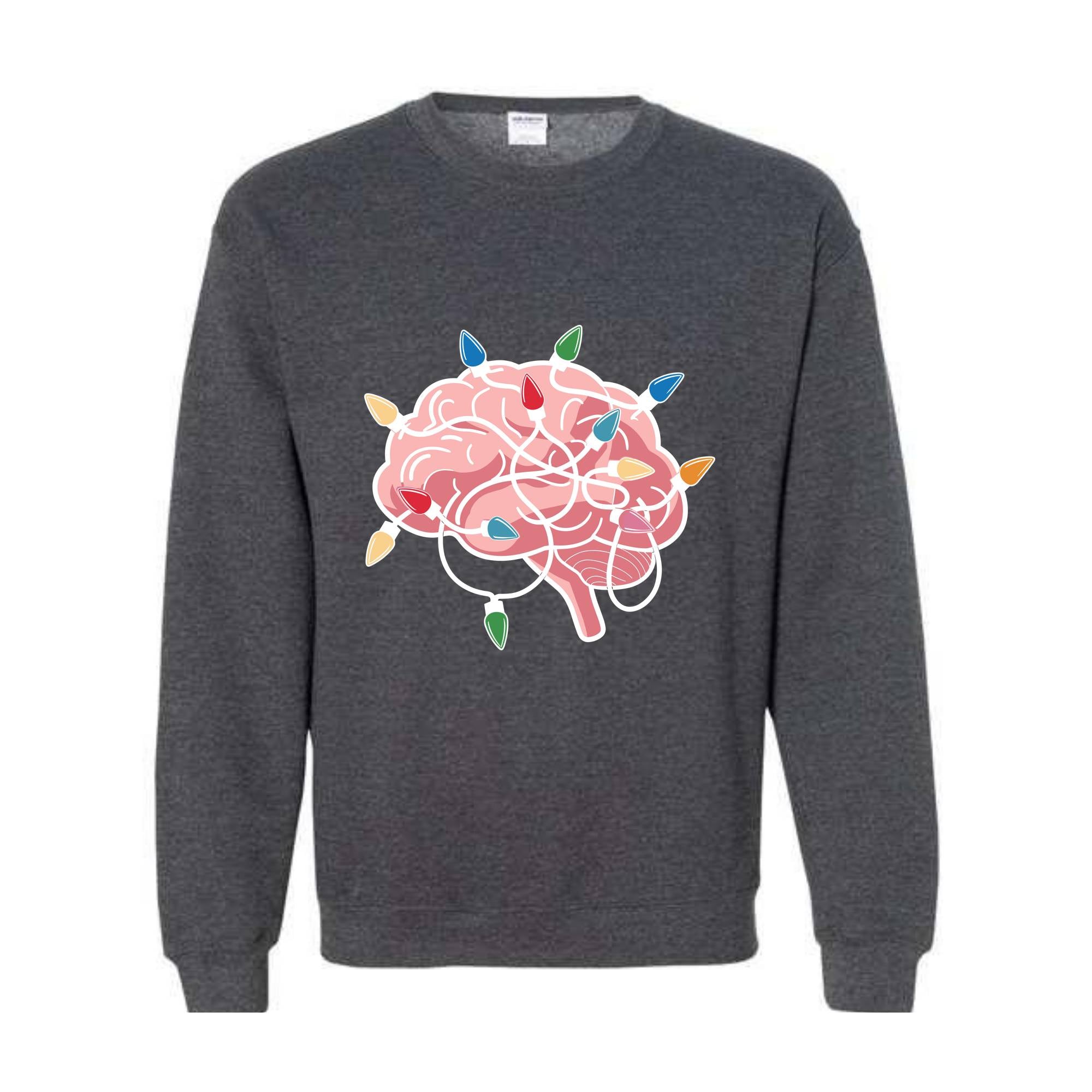 Brain Neuro Christmas Sweatshirt