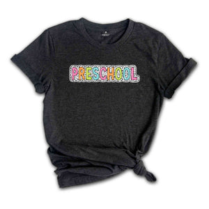 Preschool Shirt, Preschool Teacher Shirt, Back to School Shirt, School Shirt, First Day Of School, Preschool Outfit, Rainbow Preschool Shirt