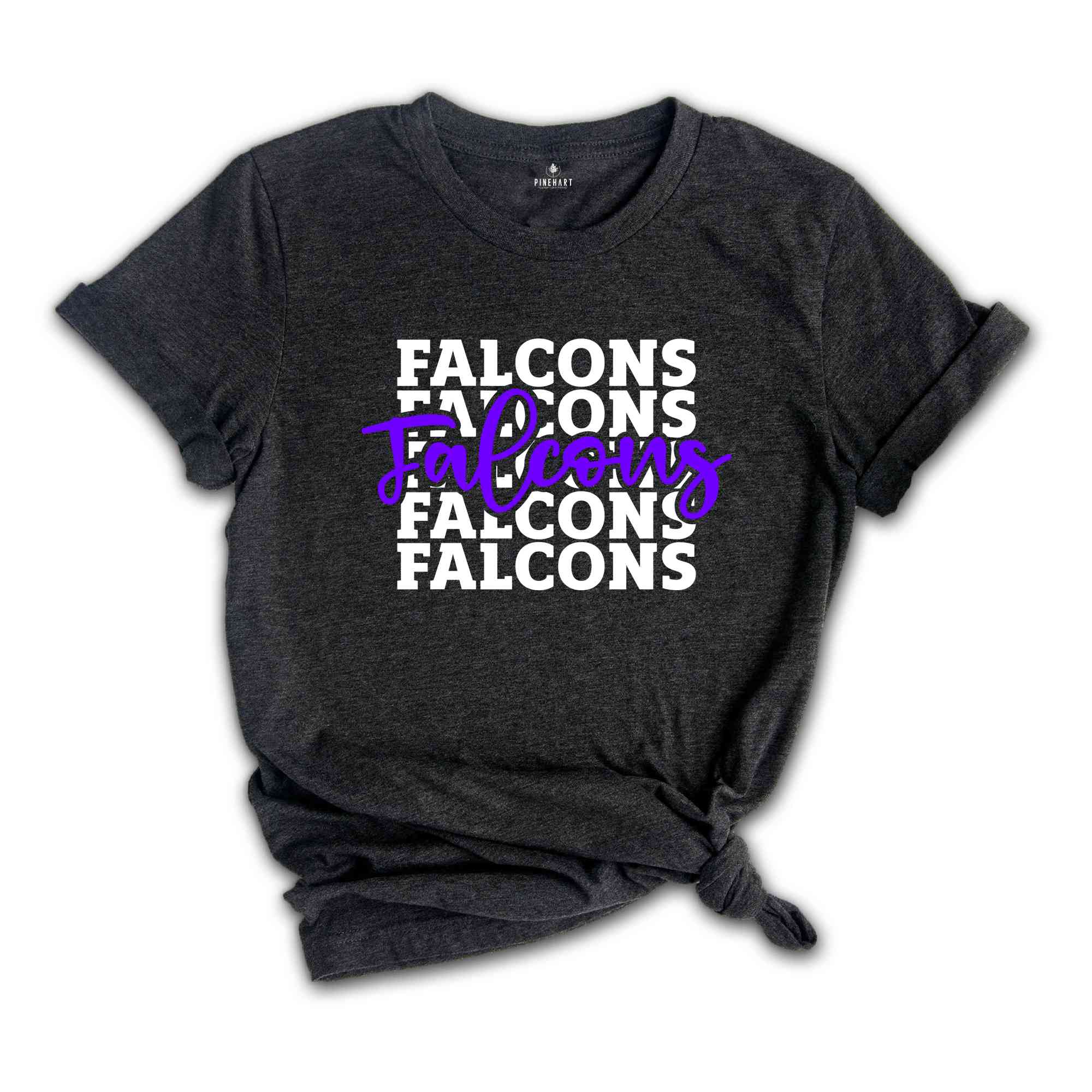 Team Mascot Shirt, Falcons Team Shirt, Falcons Team Spirit Shirt, Falcons Fan Shirt, Falcons School Shirt, Falcons School Spirit