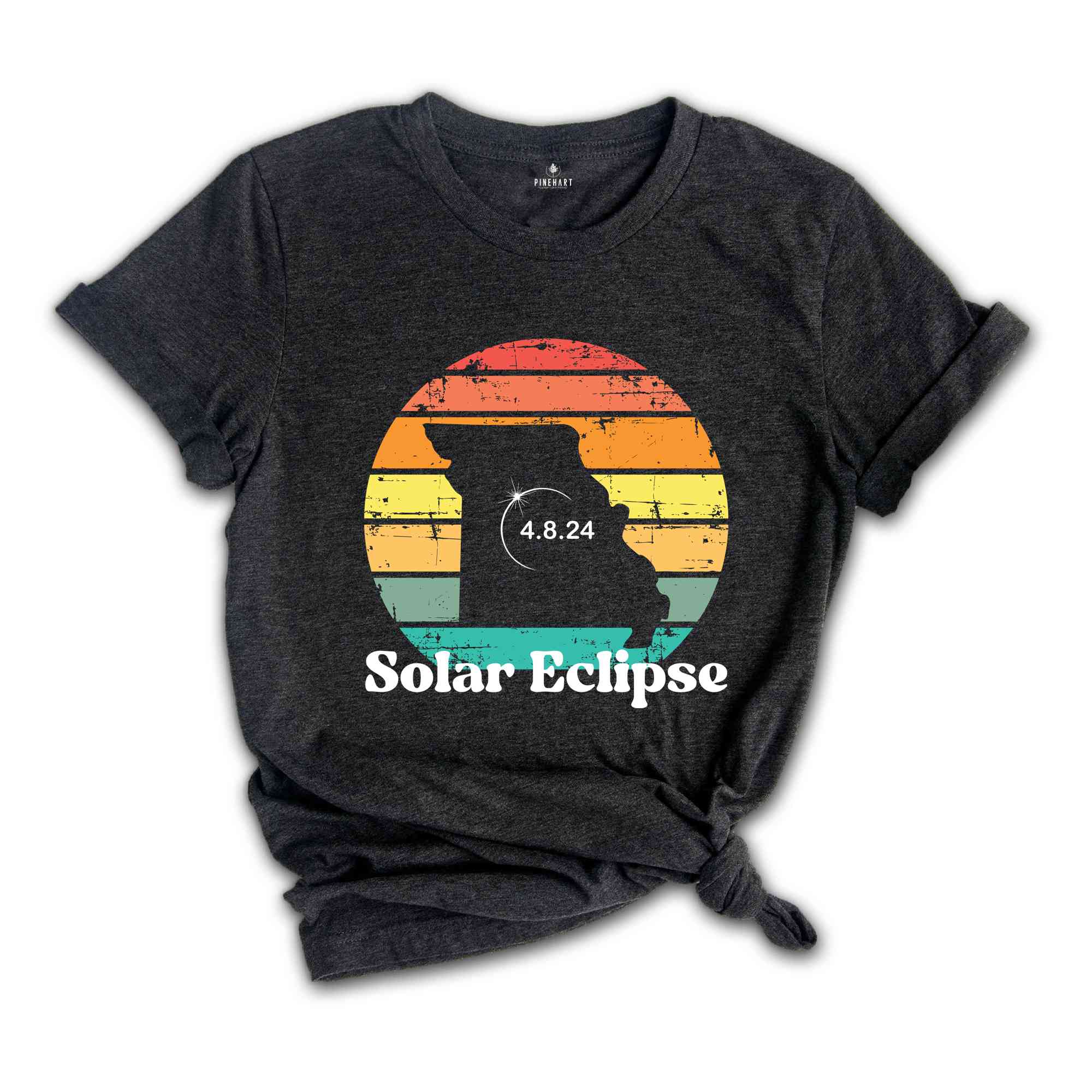 Missouri Solar Eclipse T-Shirt, April 8 2024 Solar Eclipse, Total Solar Eclipse Apparel, Solar Eclipse Shirt