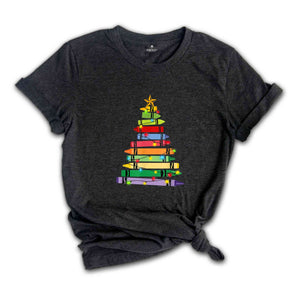 Teacher Crayon Christmas Tree Christmas Shirt, Gift For Teachers, Christmas Crayon Shirt, Teacher Shirt, Christmas Kindergarten Shirt