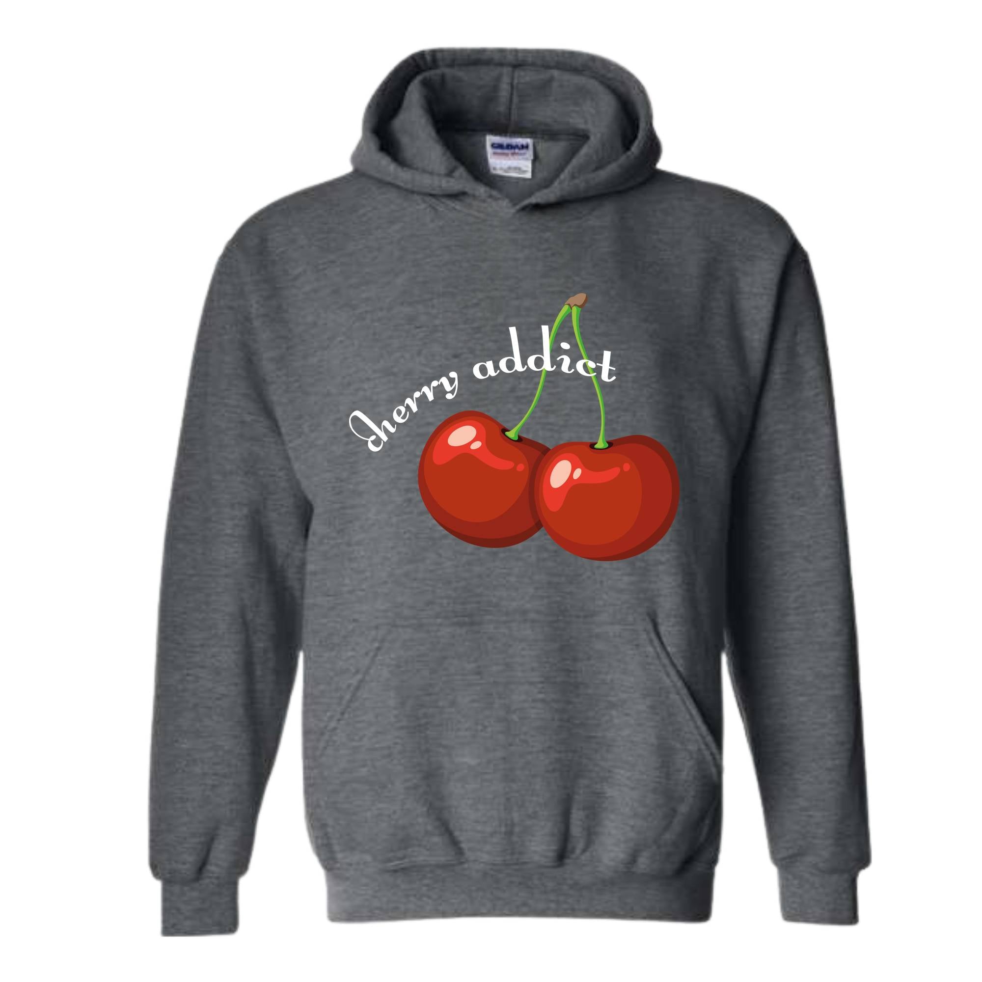 Cherry Addict Hoodie, Cherry Hoodie, Vintage Inspired Cherry Hoodie for Women, Cherries Hoodie, Cherries Hoodie