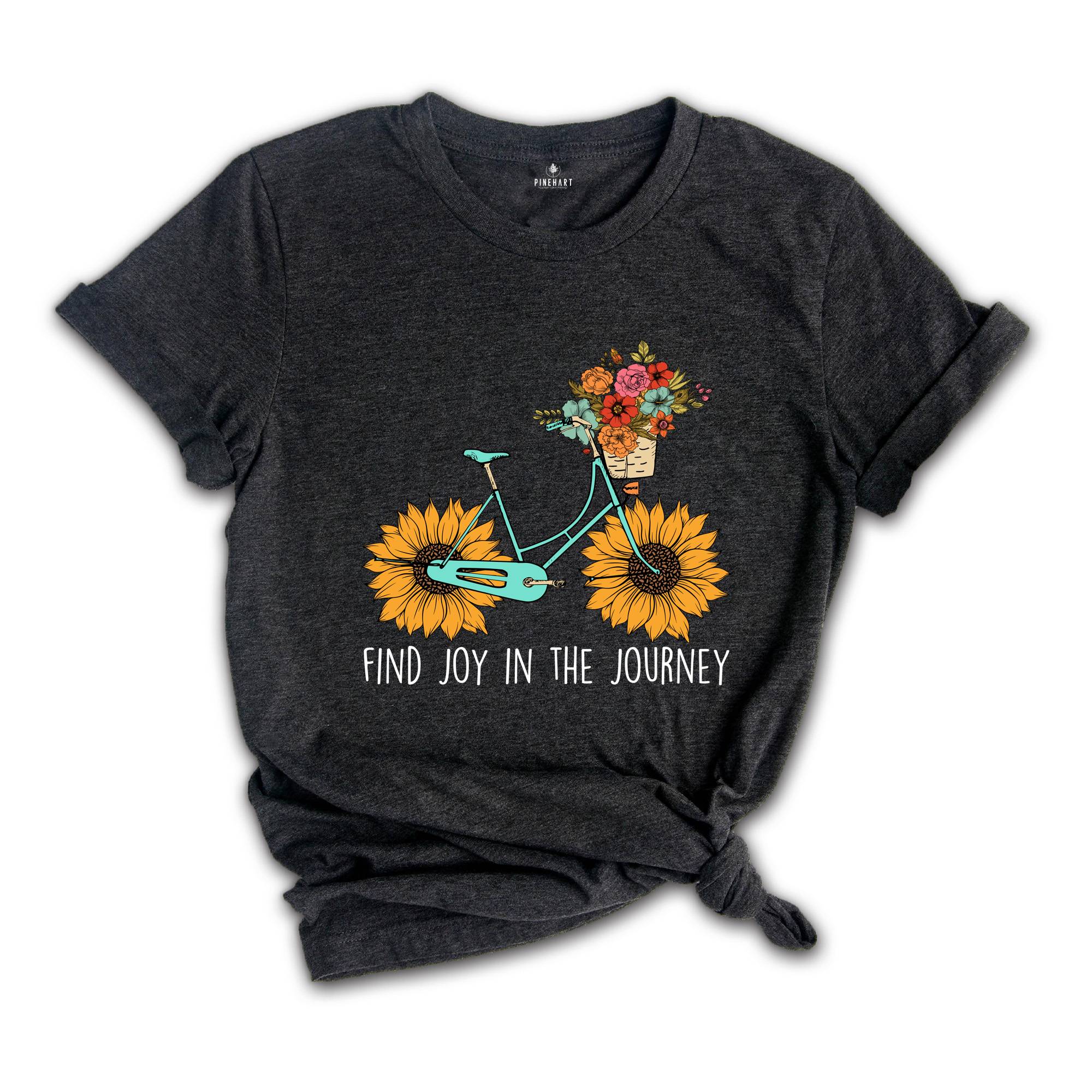 Find Joy In The Journey Shirt, Floral Shirt, Inclusion Matters, Mental Health Shirt, Positive Shirt, Kindness Shirt, Cute Shirt