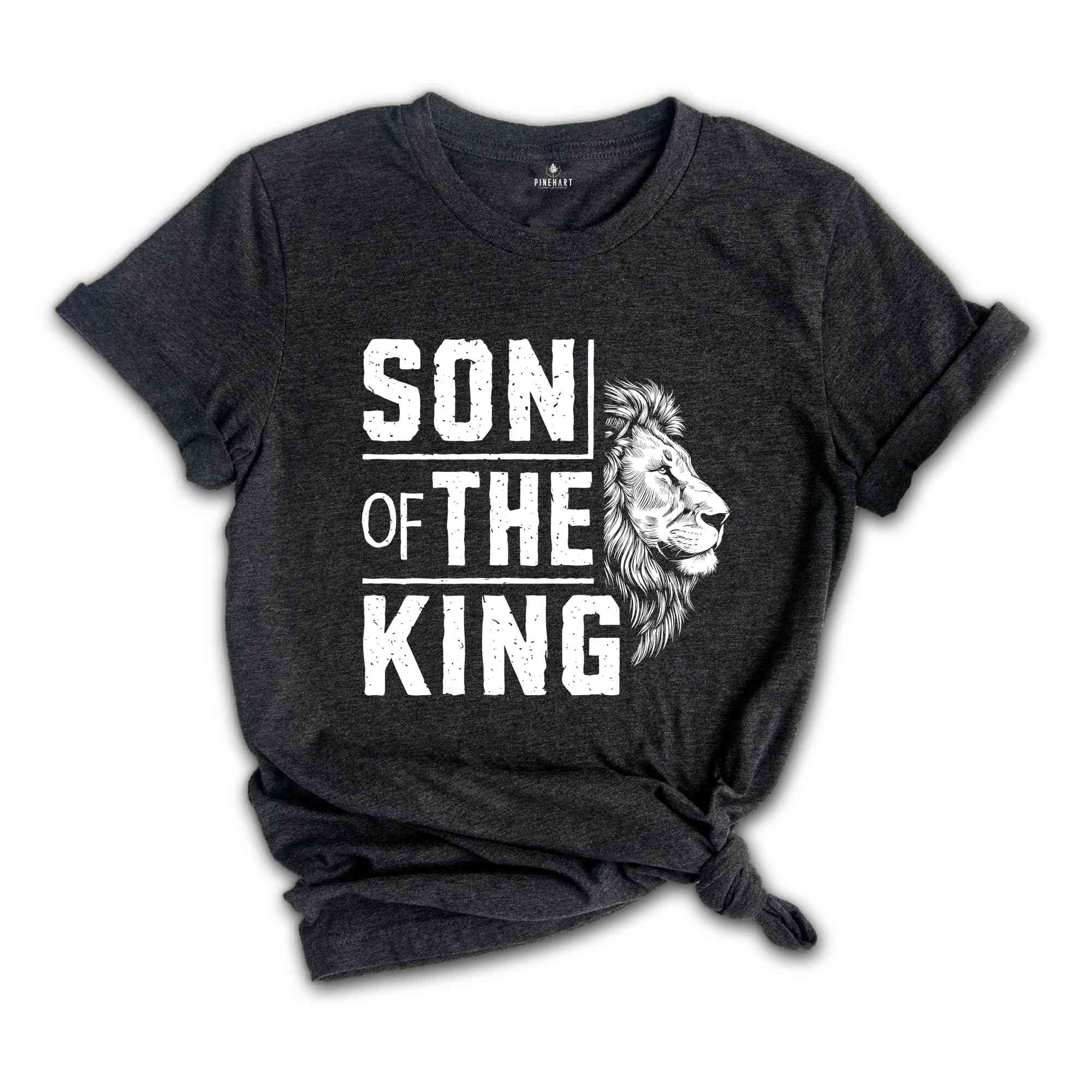 Son Of The King Shirt, Aesthetic Christian Shirt, Men's Religious Shirt, Bible Verse Shirt, Christian Gifts, Catholic Gifts