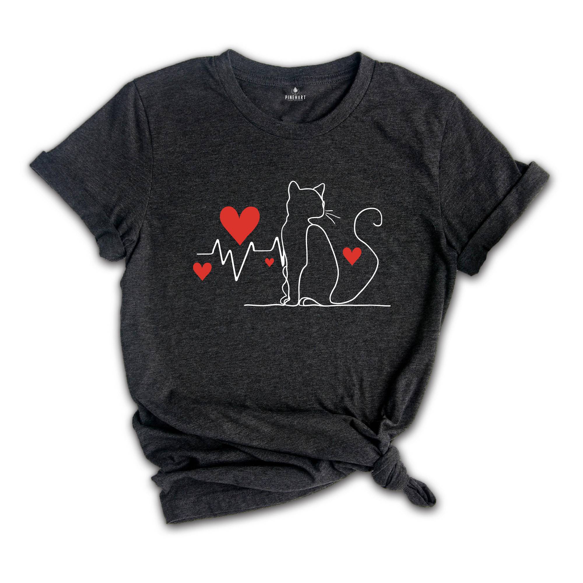 My Cat Is My Valentine Shirt, Cat Lover Shirt, Funny Valentine's Shirt, Valentine's Day Shirt, Cat Mom, Fur Mama For Life, Cat Valentine