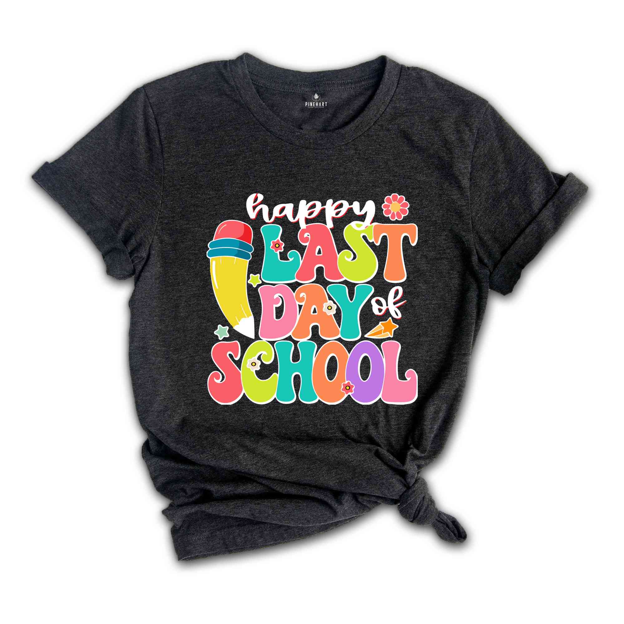 Happy Last Day Of School Shirt, Teacher T-shirt, School Shirt, Last Day Shirt, Retro End Of School Shirt