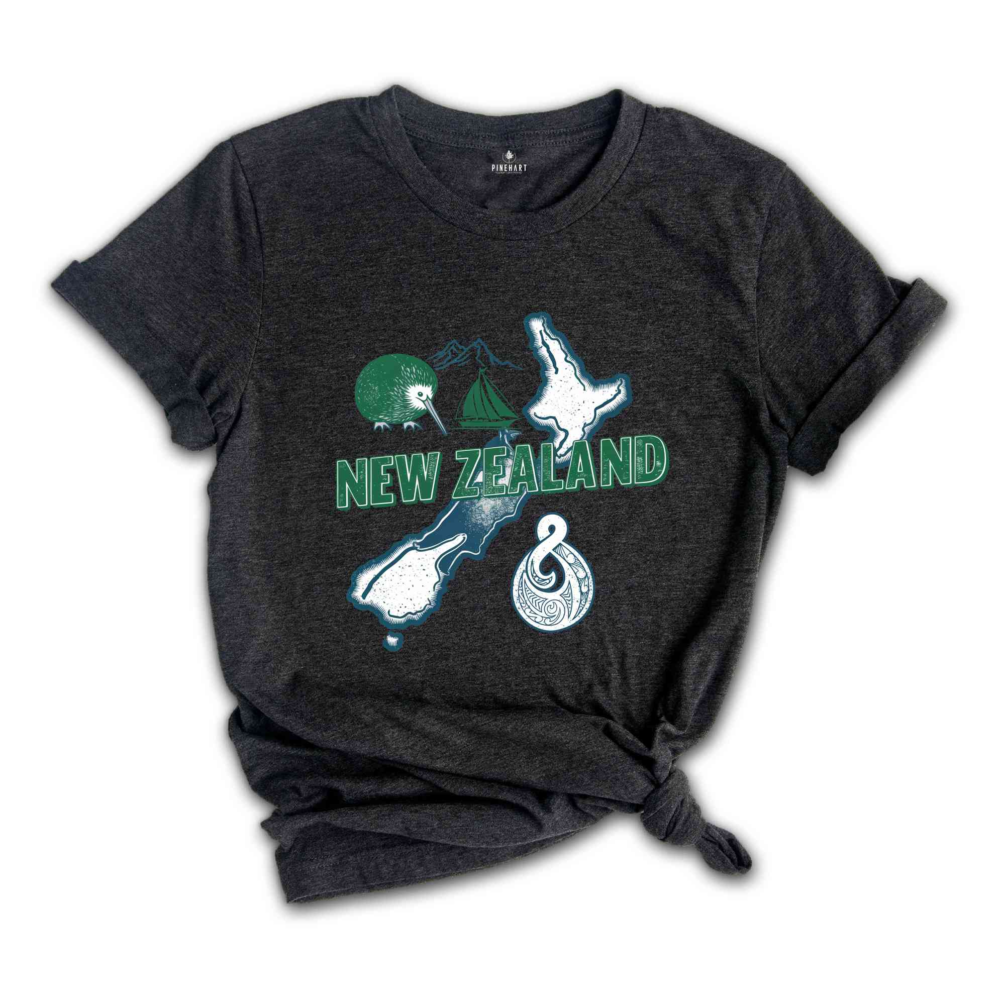 Retro New Zealand Shirt, New Zealand Travel Shirt, Country Travel Shirt, Shirt For Traveler, Travel Lover Gift, Travel Tee, Trip Shirt