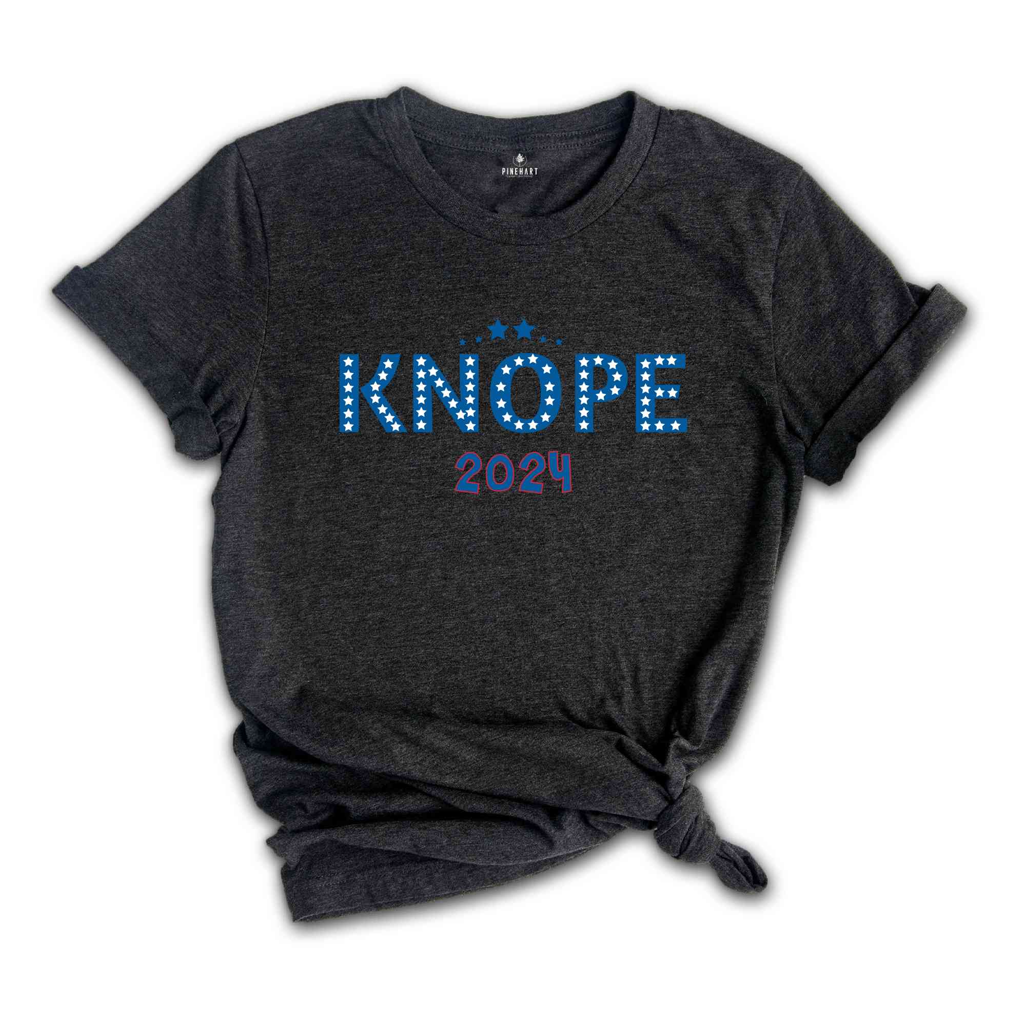 KNOPE 2024 Shirt, Parks and Rec KNOPE 2024 Shirt, Leslie Knope Patriotic, Campaign Shirt, Parks and Recreation Merchandise, Political Shirt