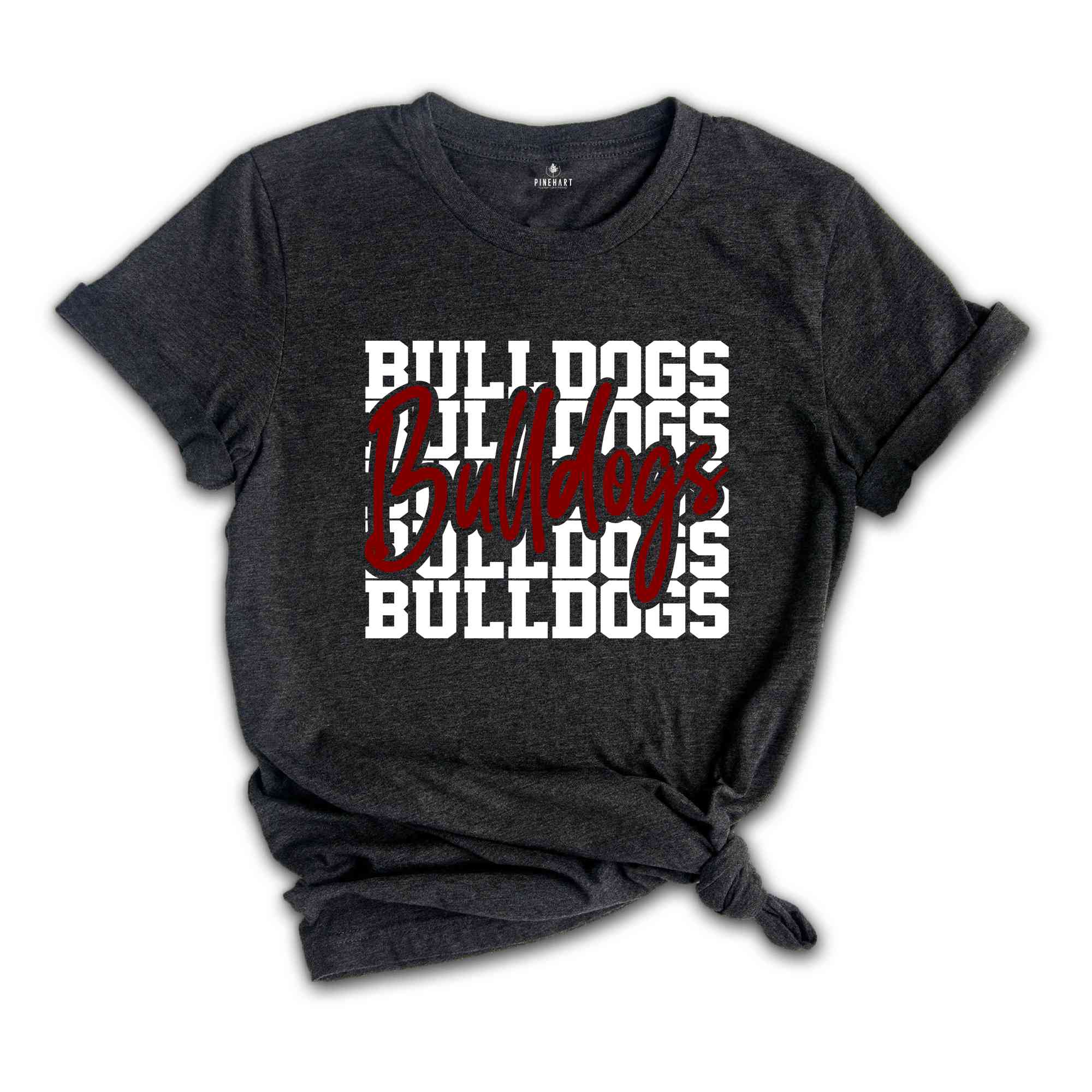 Team Mascot Shirt, Bulldogs Team Shirt, Bulldogs Football Shirt, Bulldogs Fan Shirt, Bulldogs School Shirt, Bulldogs School Spirit