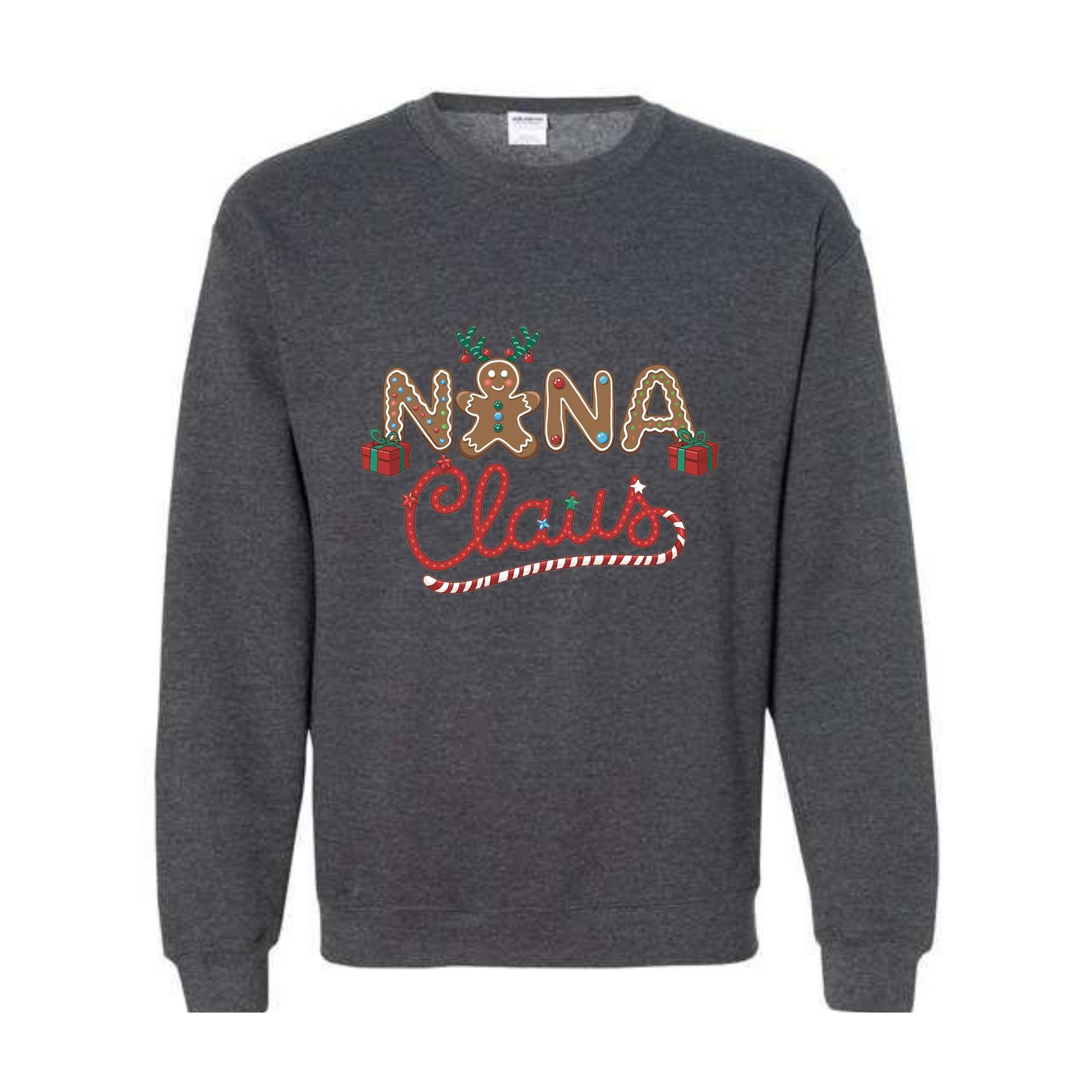 Nana Claus Sweatshirt, Nana Christmas Sweatshirt, Nana Sweat, Nana Christmas Sweater, Family Claus Sweatshirt