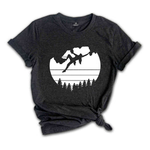 Rock Climbing Shirt, Rock Climbing, Climbing Shirt, Hiking Shirt, Bouldering Shirt, Camping Shirt, Rock Climber Gift