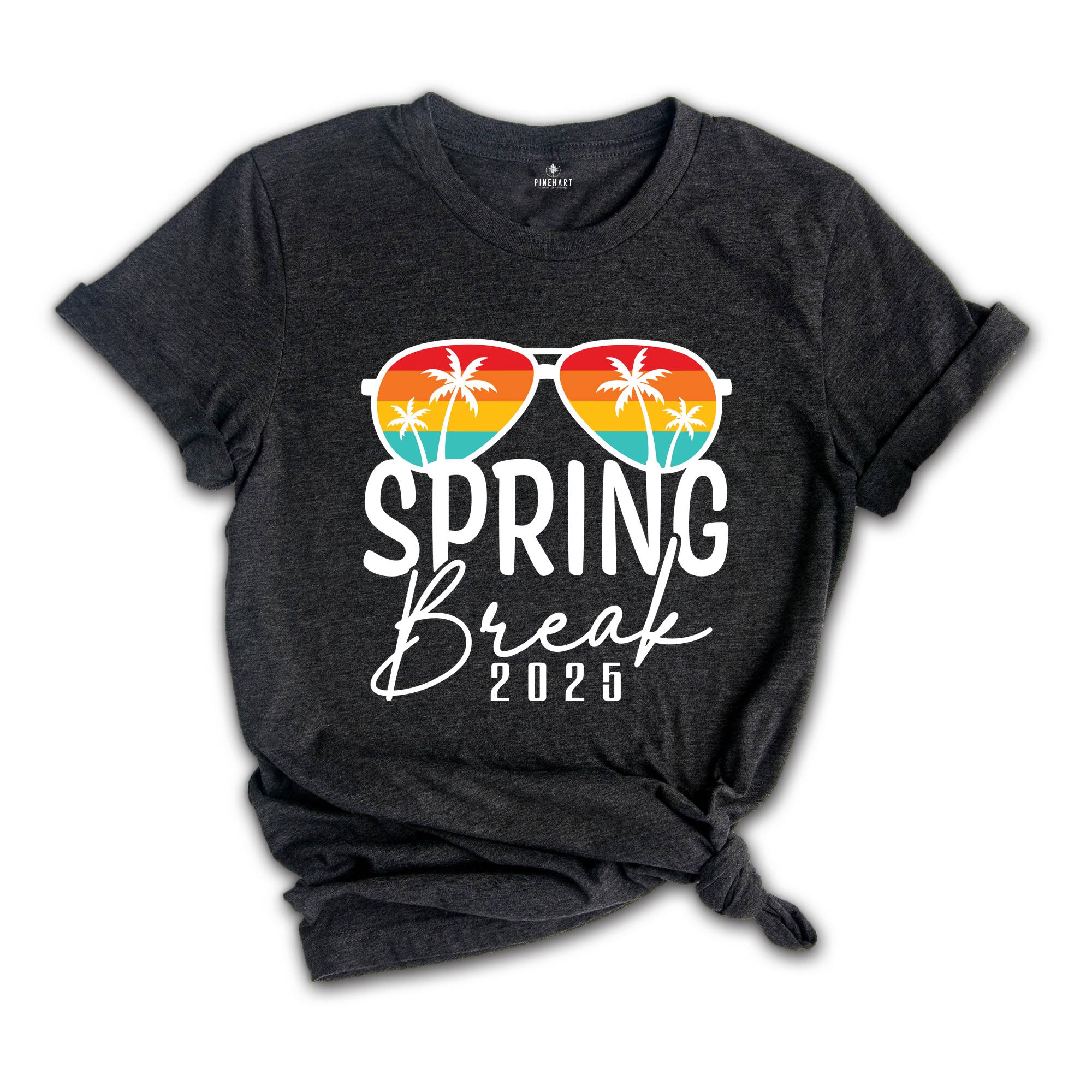 Spring Break 2025 Shirt, Family Beach Shirt, Vacation Shirt, Family Trip Shirt, Friends Trip Shirt, Cruise Squad 2025 Summer Shirt