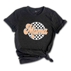 Checkered Mama Shirt, Mama Shirt, New Mom Shirt, Best Mom Shirt, Mother’s Day Shirt, Cute Mom Shirt, Mom Gift