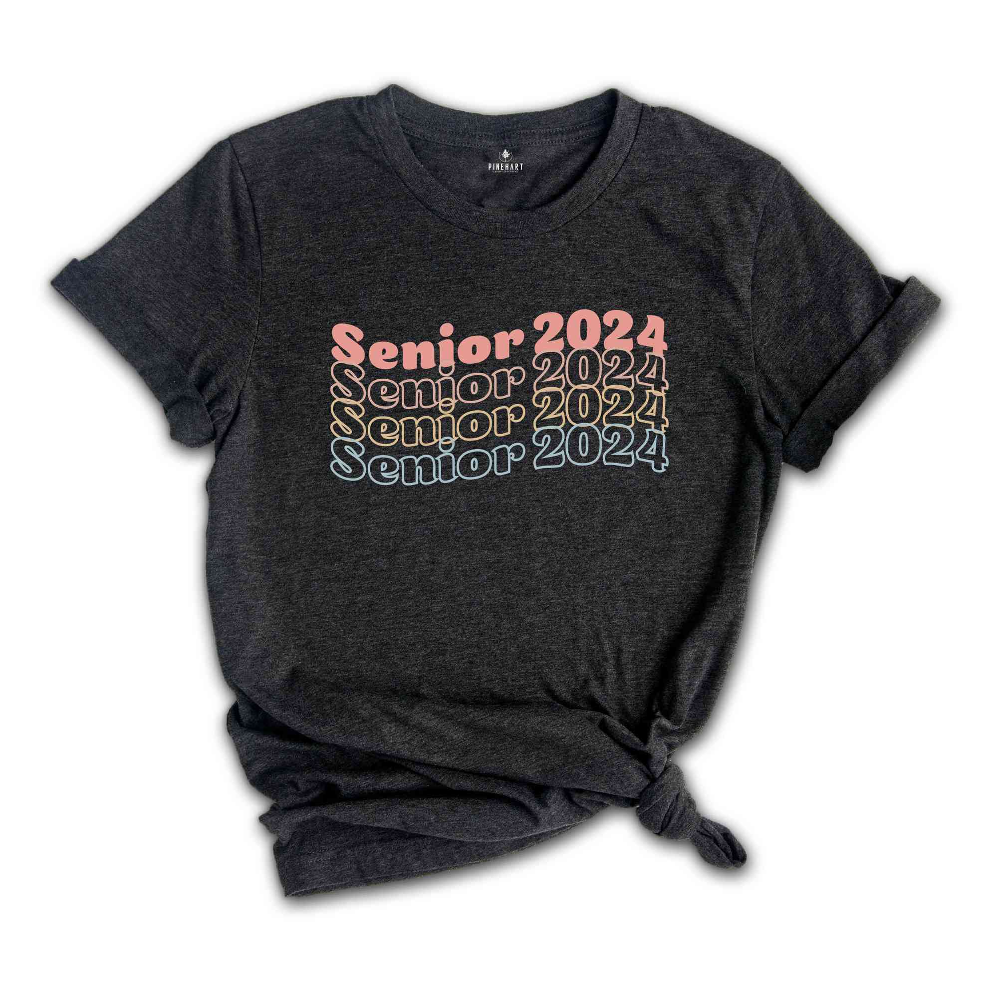 Vintage Senior 2024 T-shirt, Graduation 2024 Shirt, Senior Shirt, Graduation Shirt, Class of 2024, Unisex T-shirt