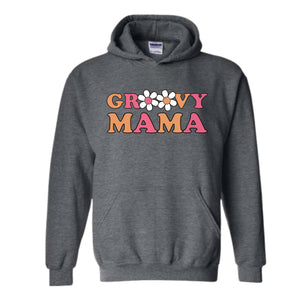 Groovy Mama Sweatshirt, Groovy Mom Hoodie, Groovy Birthday Party, Family Groovy Tee, 70s Mama Gift, Cute Mom Hoodie, Groovy Party Hoodie