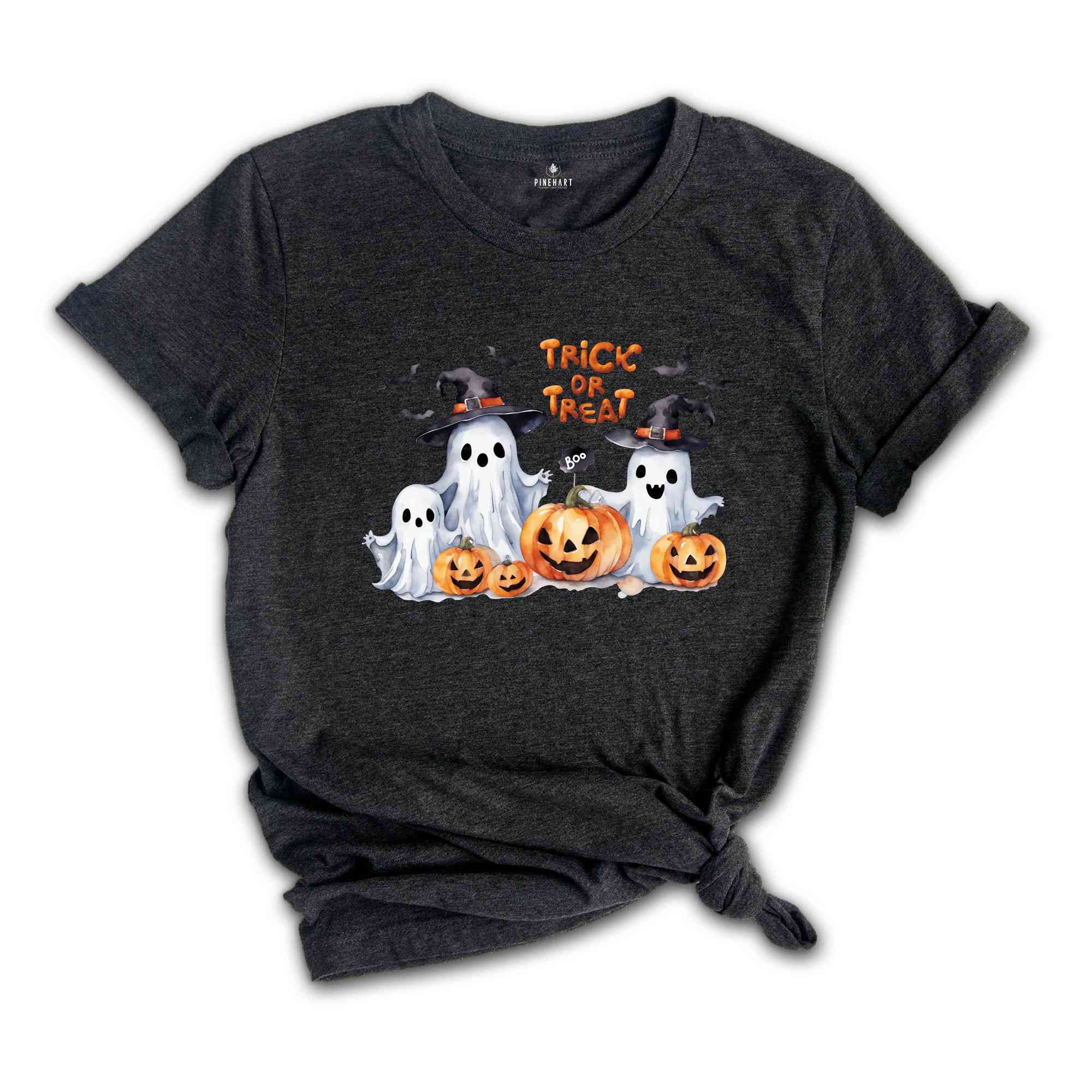 Trick Or Treat Shirt, Halloween Candy T-shirt, Halloween Ghosts Tee, Pumpkin Shirt, Halloween Gifts For Candy Lovers