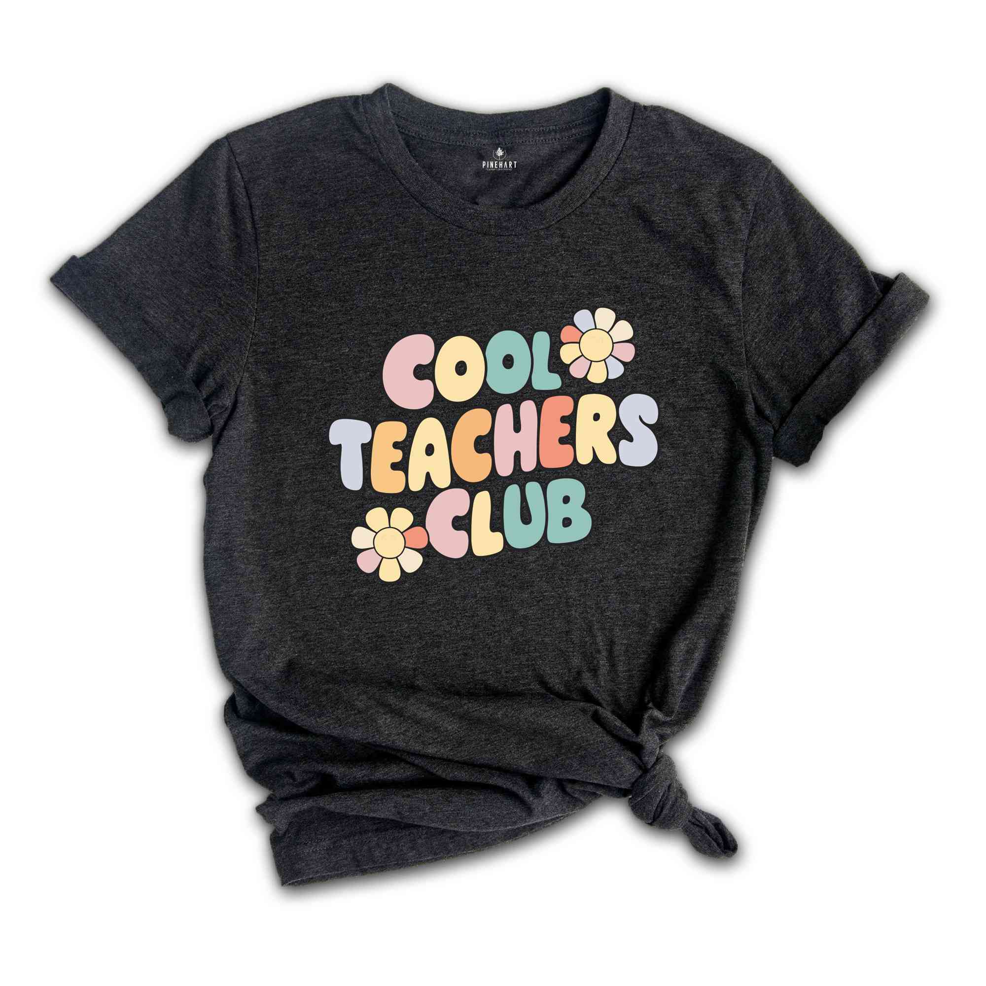 Cool Teachers Club Shirt, Cute Teacher Shirt, Gifts For Teacher, Teacher Shirt, Teacher Gift, Back To School Shirt, Teaching Shirt