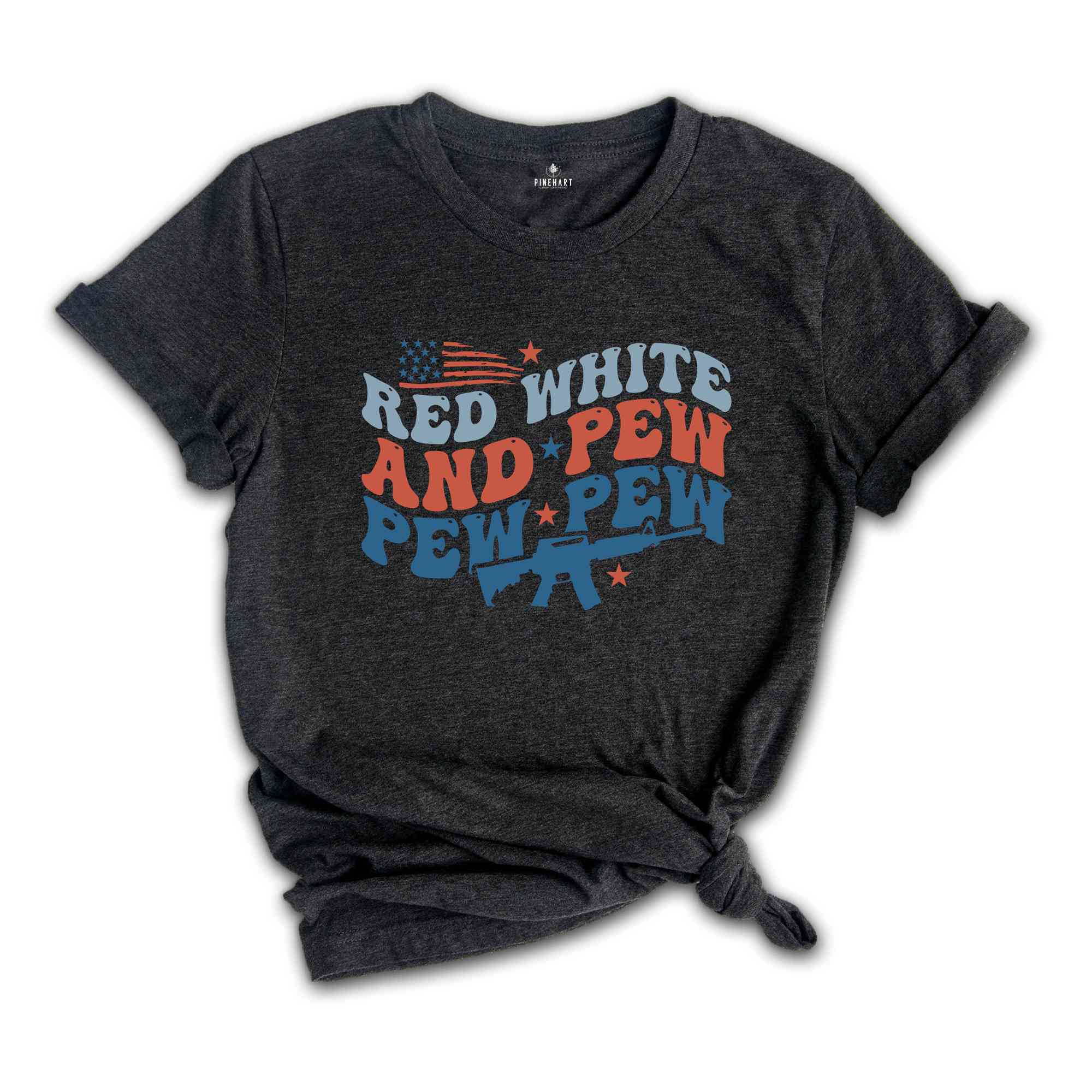 Red White And Pew Pew Pew Shirt, American Honor Day Shirt, 1776 Shirt, Patriotic Shirt, Independence Shirt, Honor Day Tees