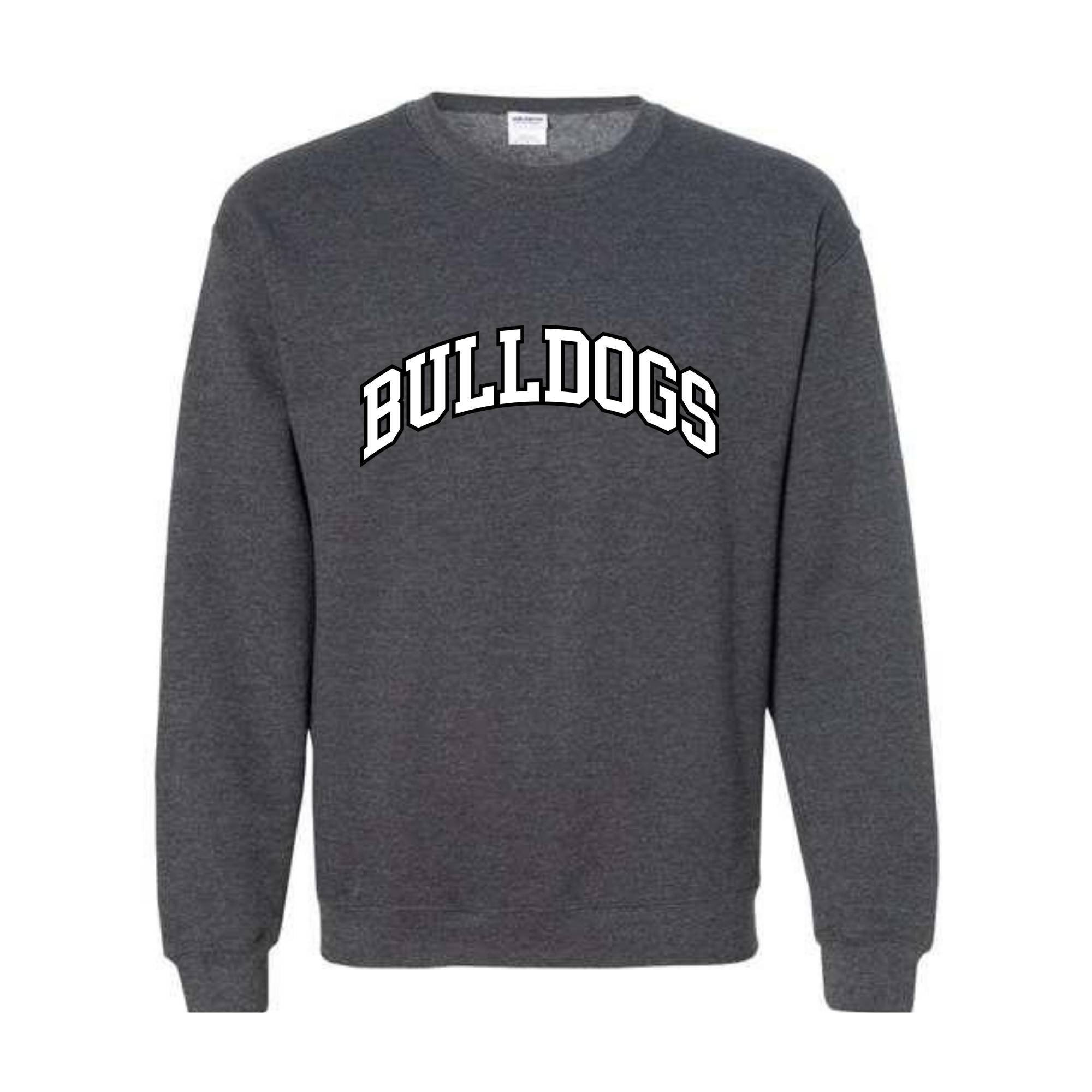 Team Mascot Sweatshirt, Bulldogs Team Sweatshirt, Bulldogs Football Sweatshirt, Bulldogs Fan Sweatshirt, Bulldogs School Sweatshirt