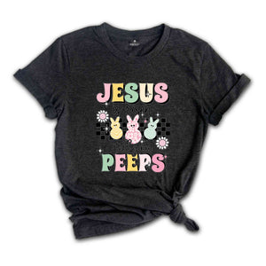 Jesus Is Risen Tell Your Peeps Shirt, Easter Christian Kids T-Shirt, Jesus Easter Shirt, He is Risen Shirt, Religious Easter Shirt