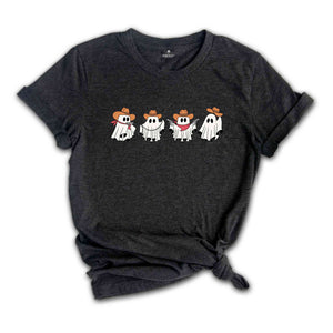 Cowboy Ghosts Shirt, Halloween Ghost Shirt, Halloween Cowgirl Ghosts, Howdy Halloween Shirt, Ghost Boo Shirt, Western Ghost Shirt