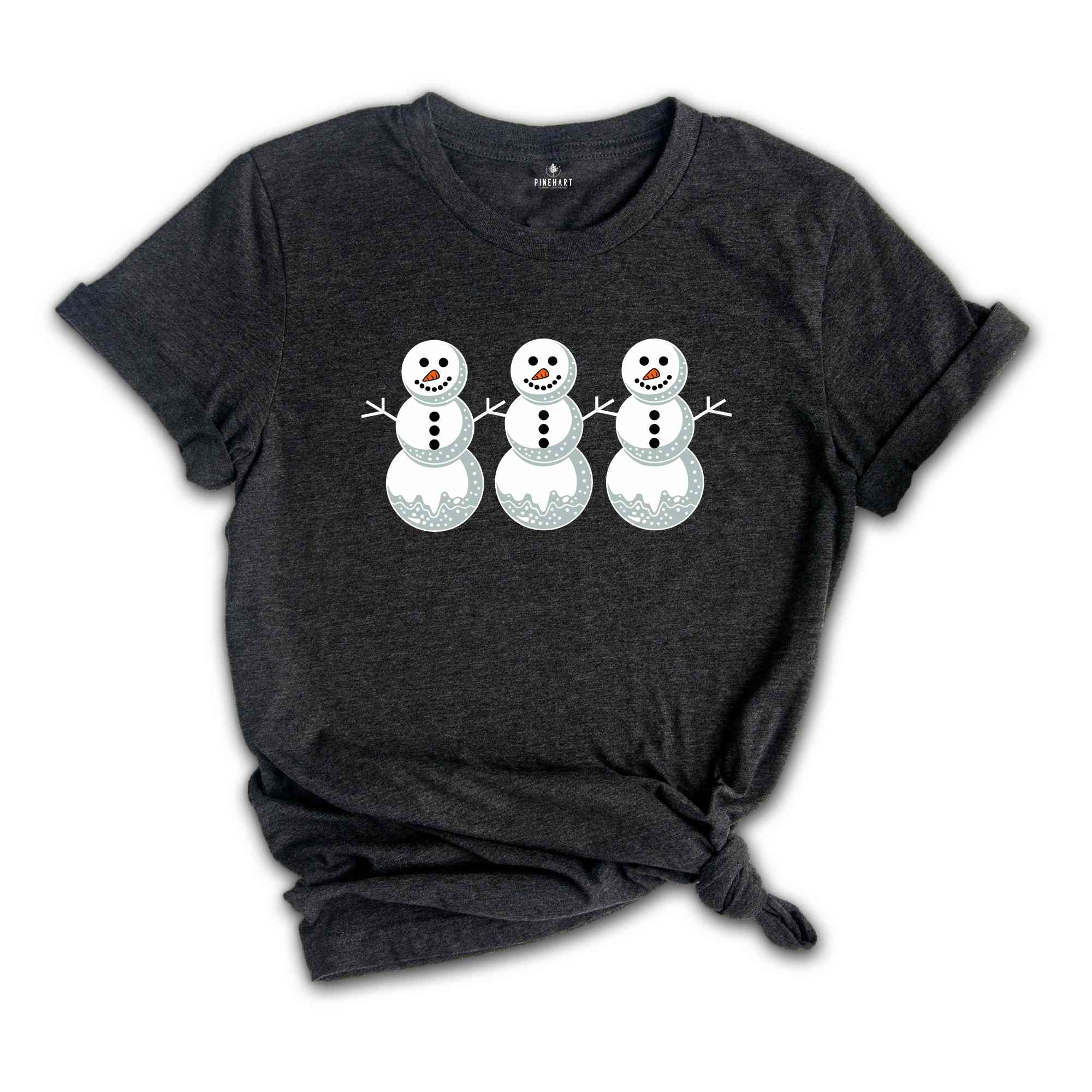 Snowman Shirt, Winter Christmas Shirt, Cute Holiday Shirt, Trendy Christmas Shirt, Fall Season Shirt, Cute Snowman Shirt