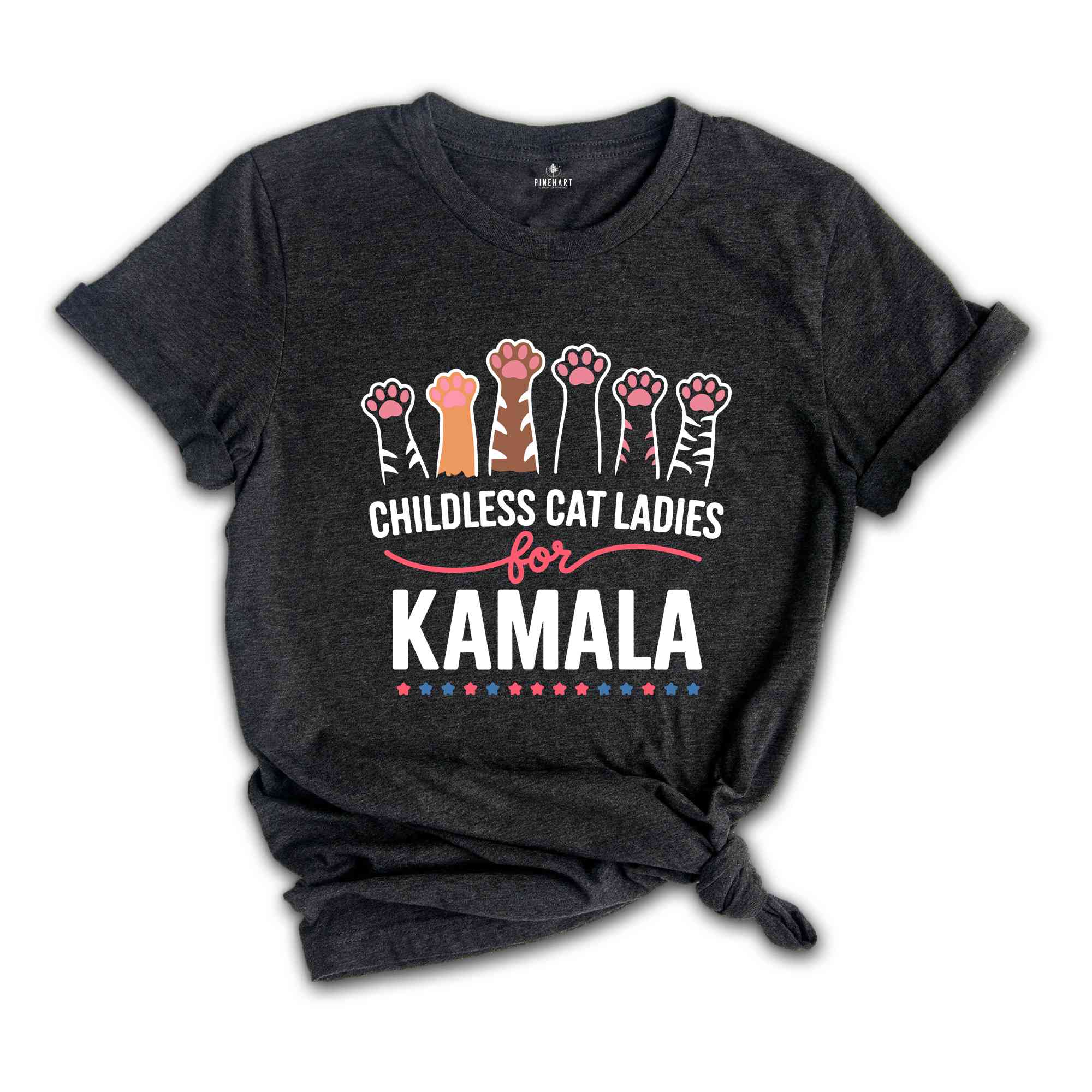 Childless Cat Ladies For Kamala Shirt, Kamala Harris 2024 President Shirt, Cat Mom Shirt, Kamala Rally Shirt, Cat Ladies Kamala Shirt