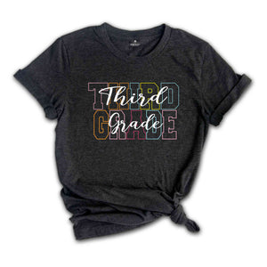 Third Grade Teacher Shirt, 3rd Grade Teacher Shirt, 3rd Grade T-Shirt, Third Grade TShirt, Elementary School, Teaching Shirt