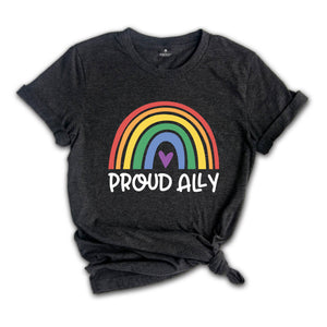 Proud Ally Shirt, Pride Month Shirt, Pride Shirt, Lgbt Shirt, Lgbtq Shirt, Pride T-Shirt, Lgbt T-Shirt, Lgbtq Proud Ally, Equal Rights Tee