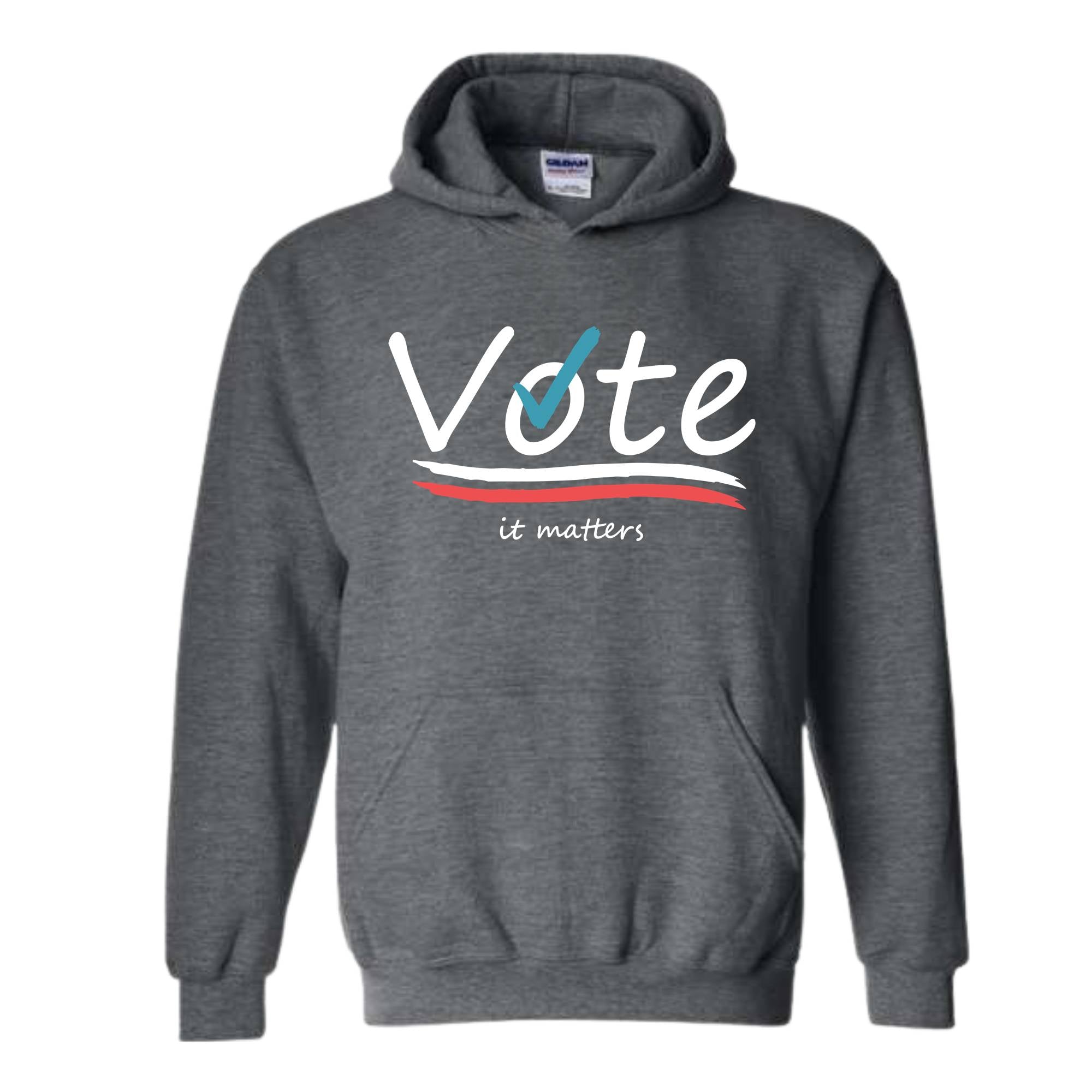 Vote It Matters Sweatshirt, Democrat Sweater, Liberal Sweatshirt, Voting Sweater, Activist Voting Apparel, 2024 Election Sweater